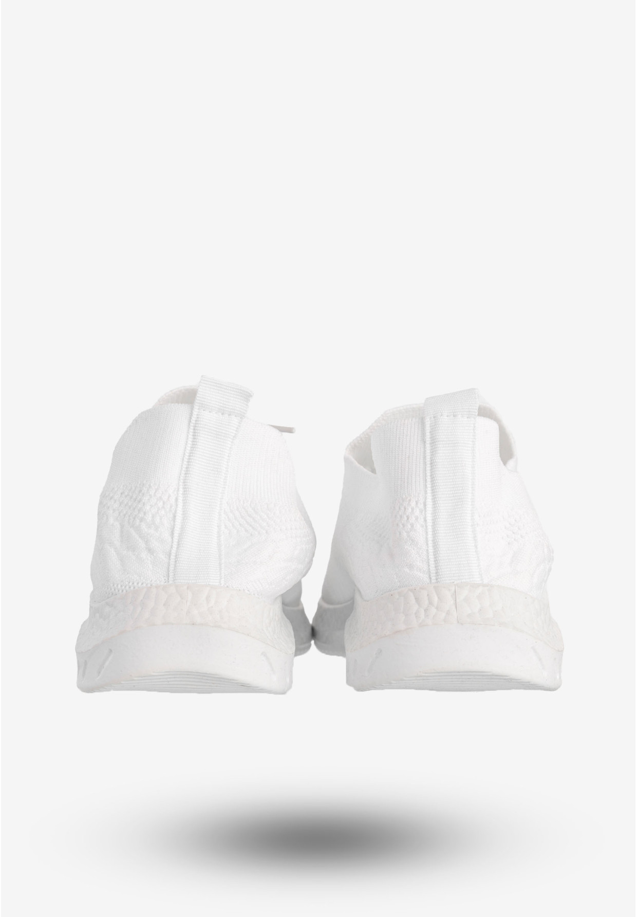 Sneakersy Damskie Wsuwane Buty Sportowe Na Co Dzień Białe YL030-2
