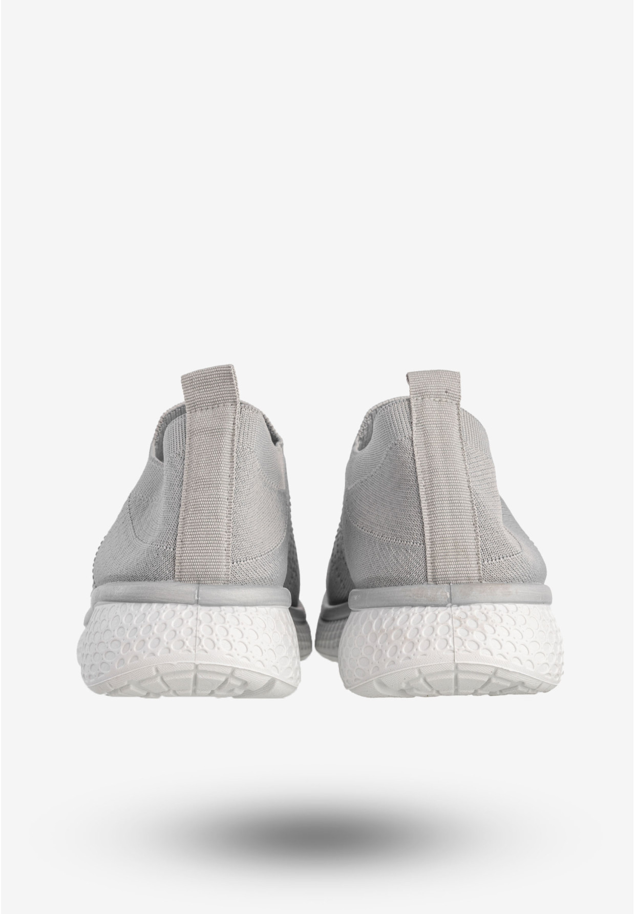 Sneakersy Damskie Wsuwane Buty Sportowe Lekkie Szare Cathay Moda 7141-3