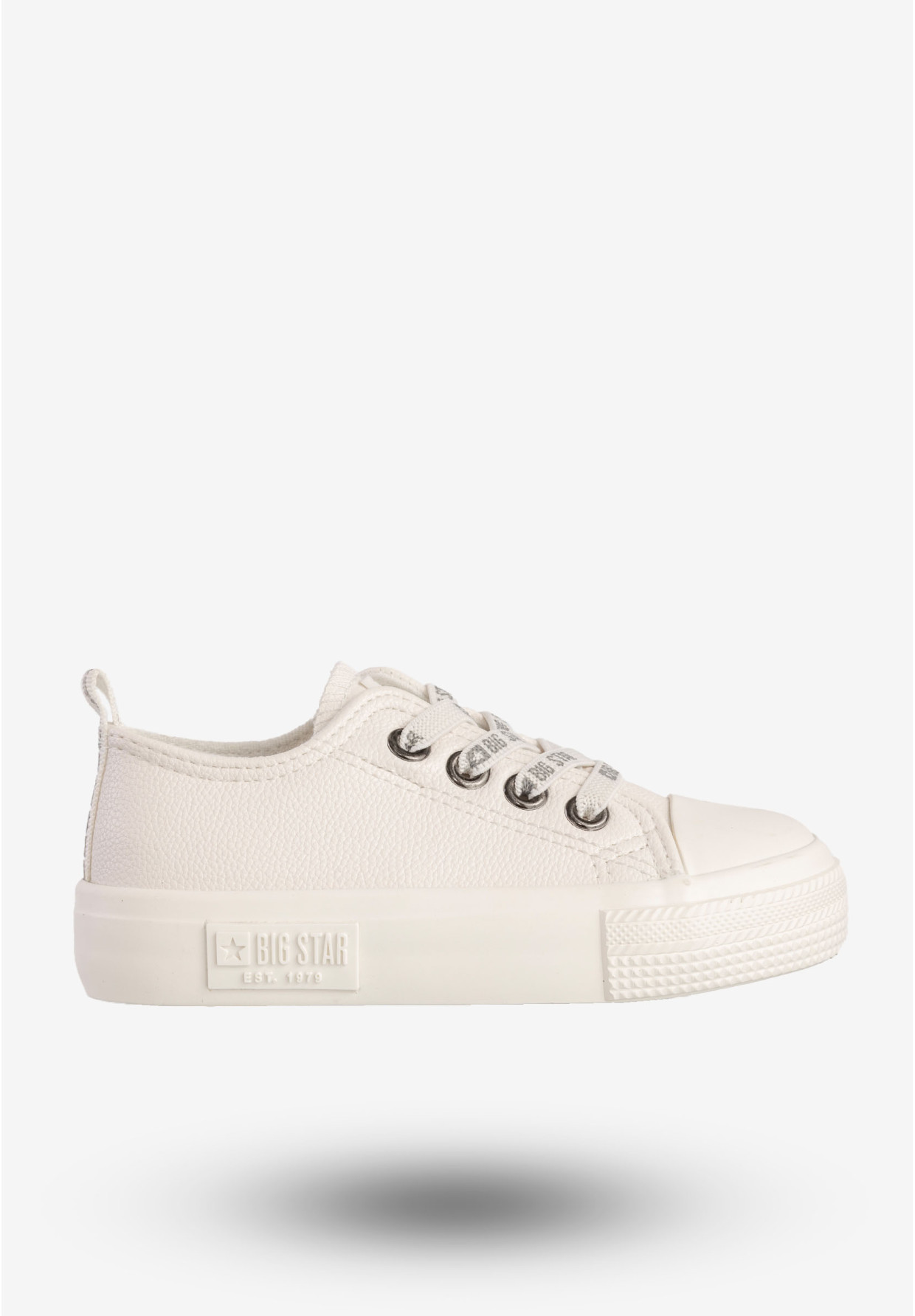 Trampki Dziecięce BIG STAR Buty Wsuwane Białe KK374060