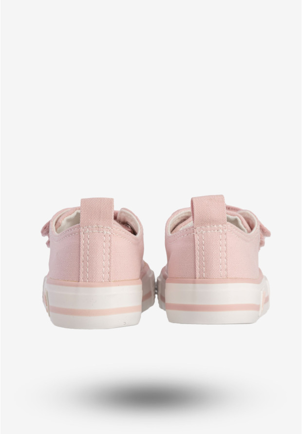 Trampki Dziecięce  BIG STAR Buty Na Rzepy Różowe LL374017