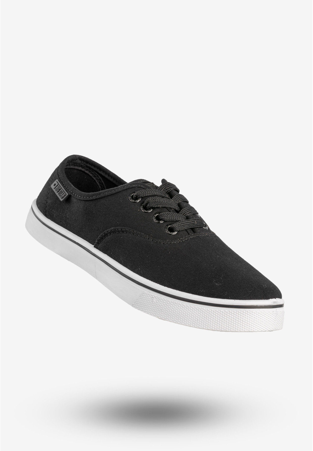 Tenisówki Damskie BIG STAR Buty Materiałowe Czarne NN274417