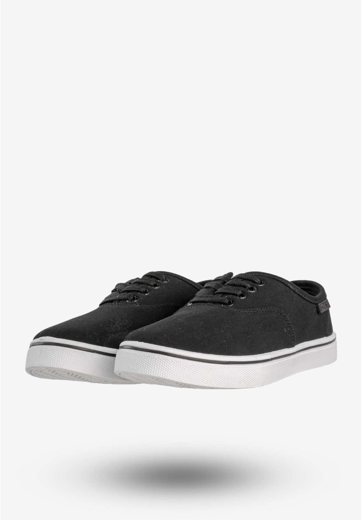 Tenisówki Damskie BIG STAR Buty Materiałowe Czarne NN274417