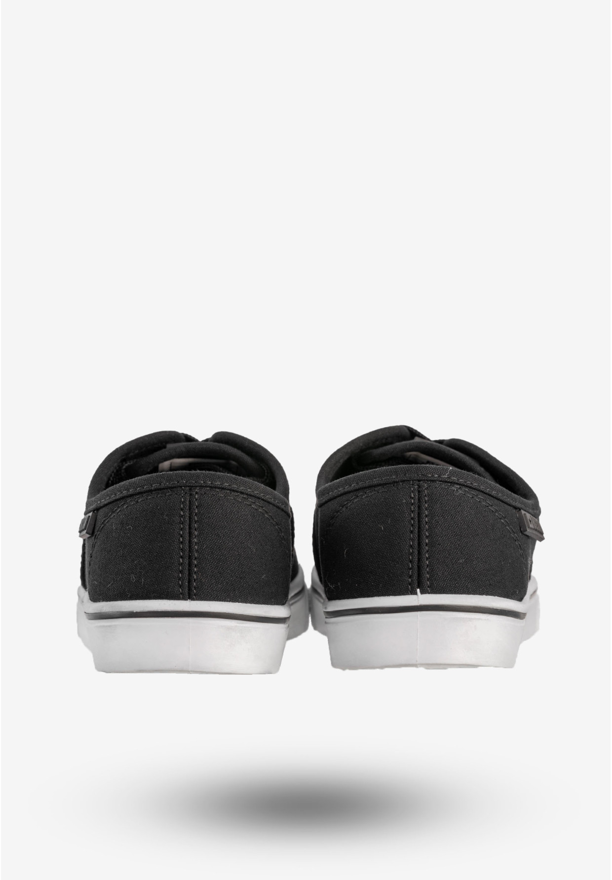 Tenisówki Damskie BIG STAR Buty Materiałowe Czarne NN274417