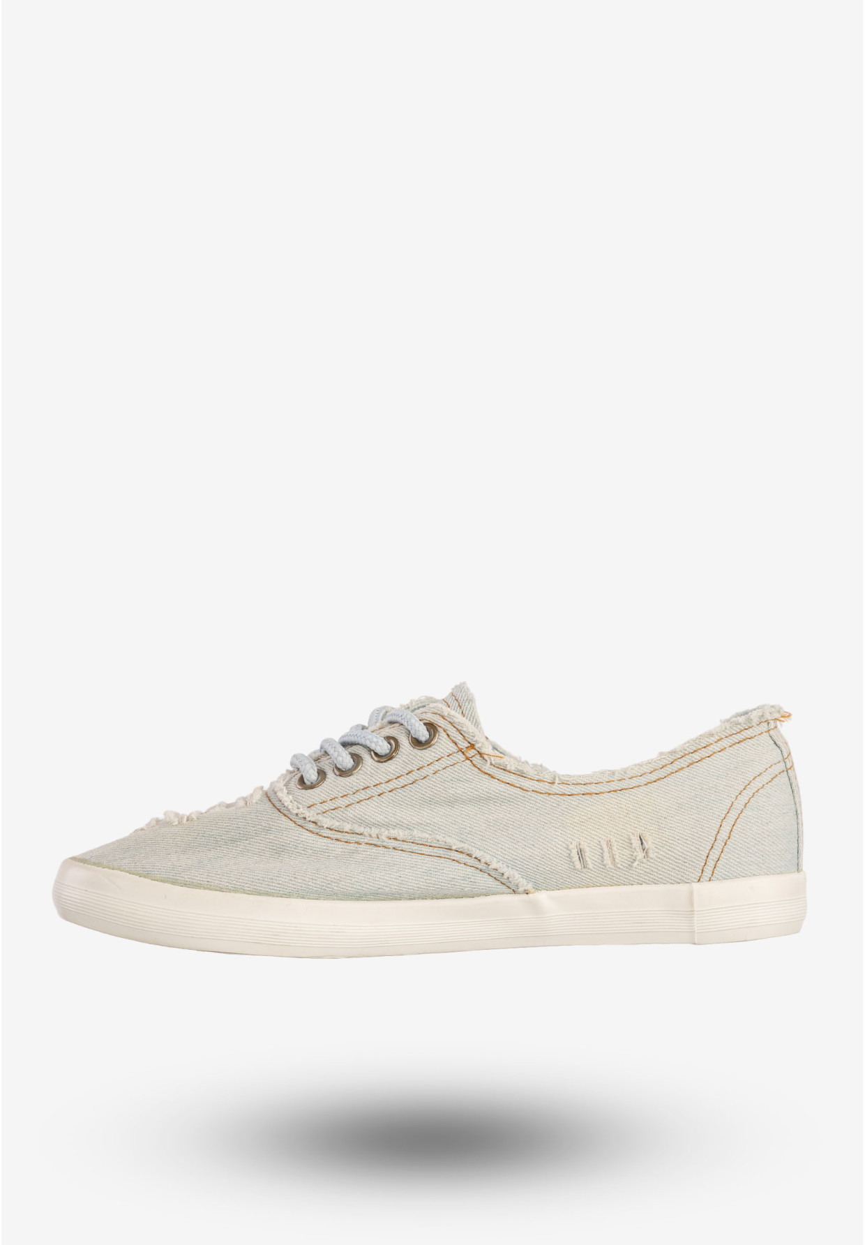 Tenisówki Damskie Buty Jeansowe Trampki Lekkie Niebieskie Seastar XIN11P