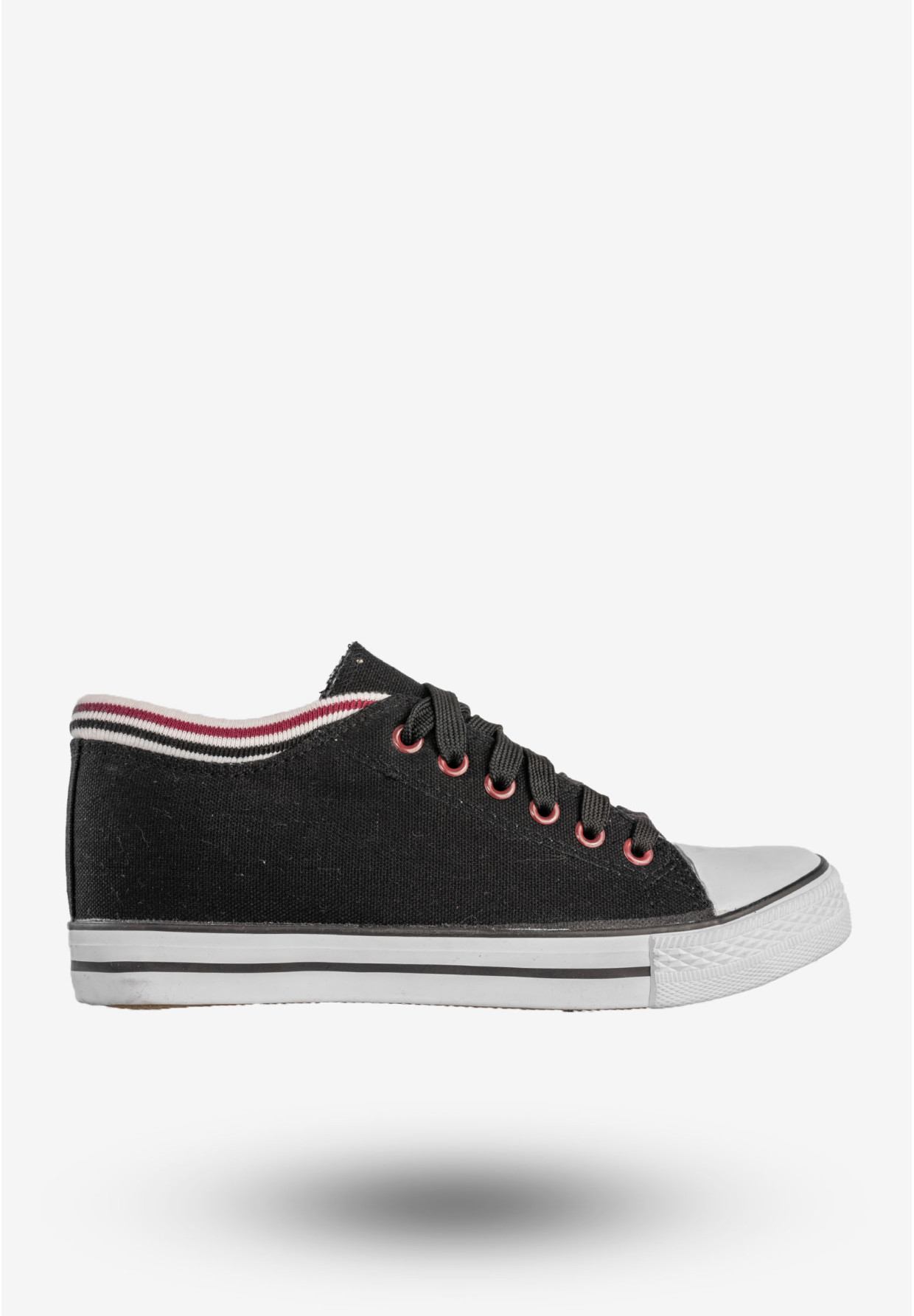 Trampki Damskie Buty Na Ukrytej Koturnie Czarne Badoxx LXC-7128