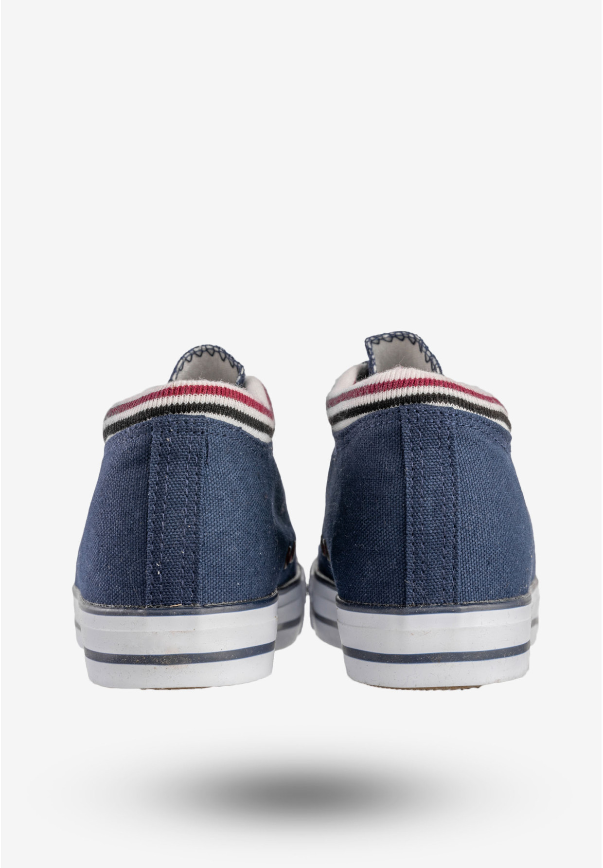 Trampki Damskie Buty Na Ukrytej Koturnie Granatowe Badoxx LXC-7128