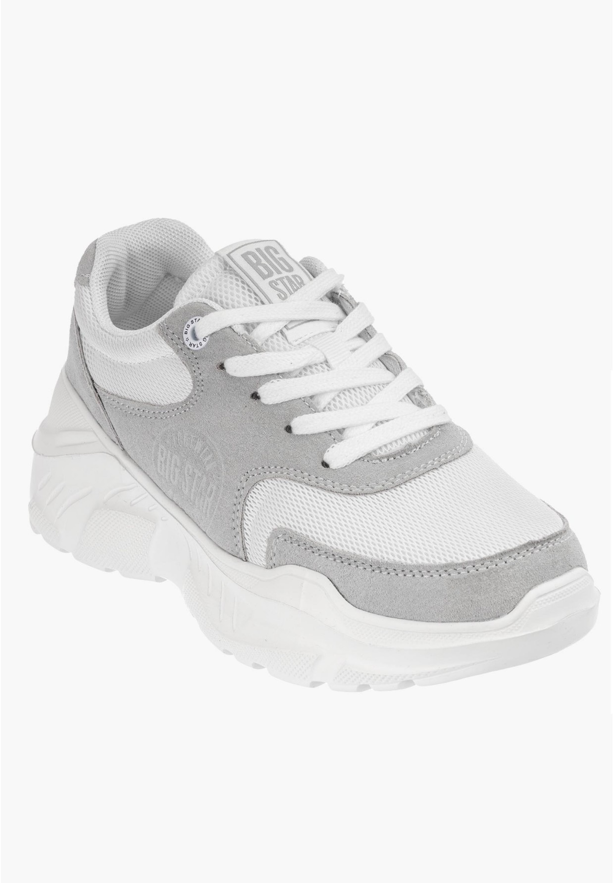 Sneakersy Damskie Big Star Szare JJ274A112