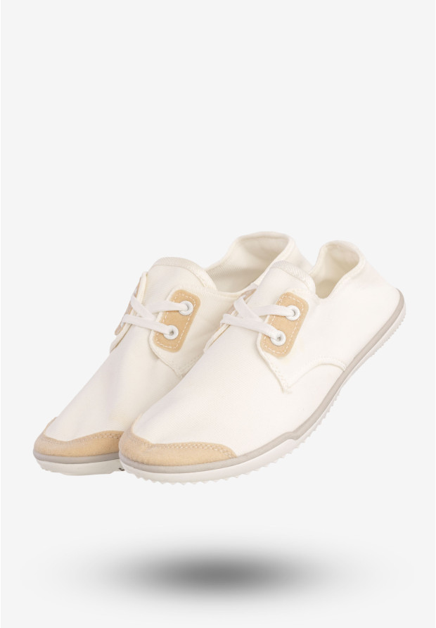 Tenisówki Damskie Buty Sportowe Trampki Białe Sonic 315-1