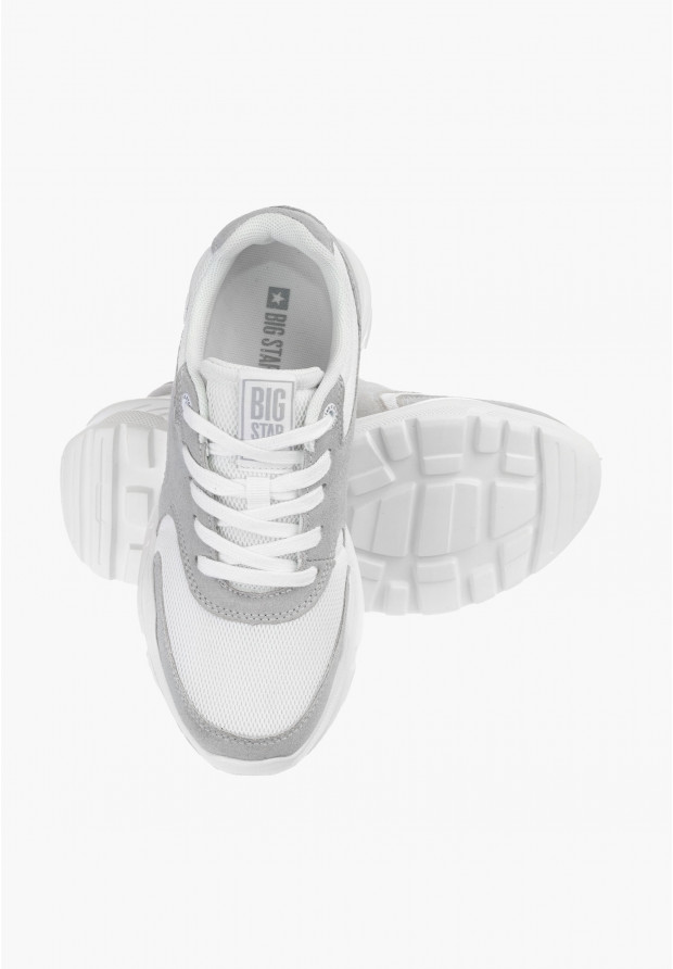 Sneakersy Damskie Big Star Szare JJ274A112