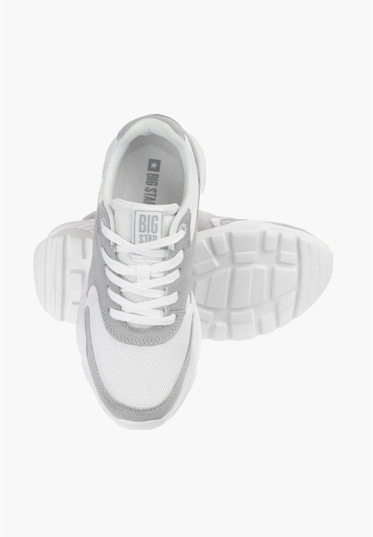 Sneakersy Damskie Big Star Szare JJ274A112