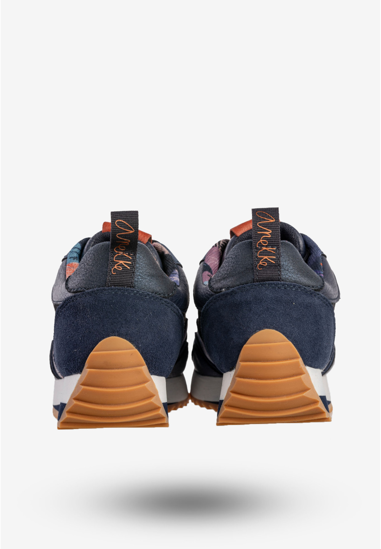 Sneakersy Damskie Ekoskóra Buty Sportowe Anekke Granatowe 378-803