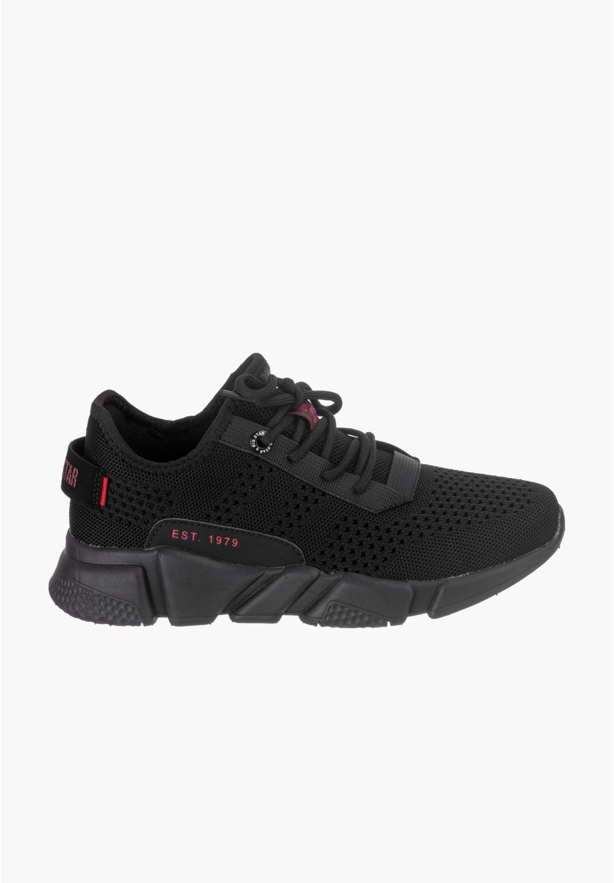 Sneakersy Damskie Big Star Czarne JJ274273