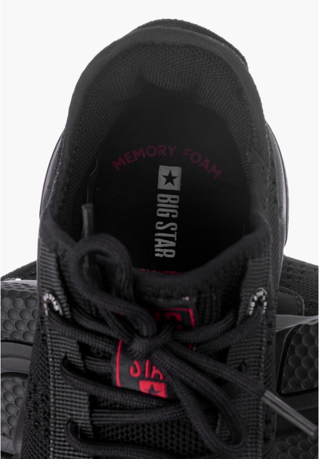 Sneakersy Damskie Big Star Czarne JJ274273