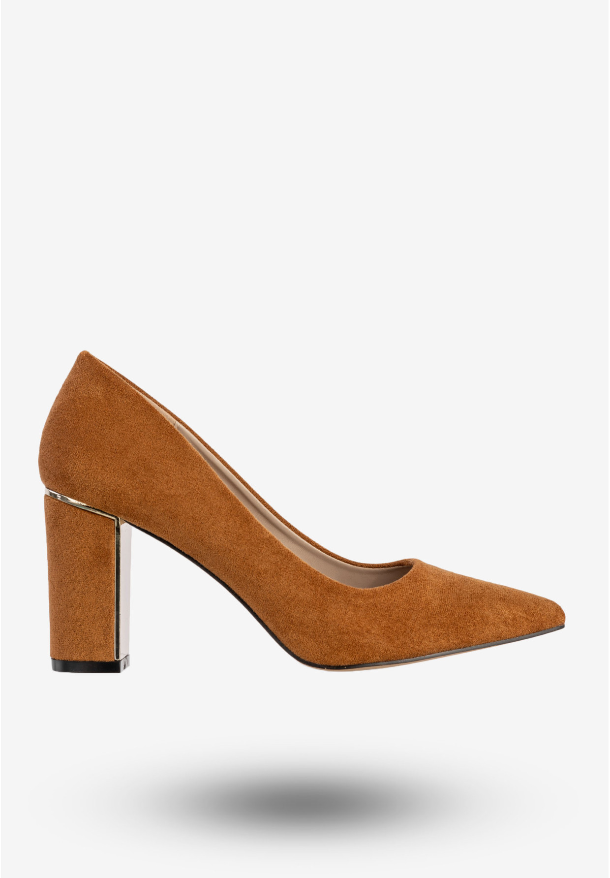 Czółenka Damskie Buty Na Słupku Eleganckie Camel Goodin GD-OG-100