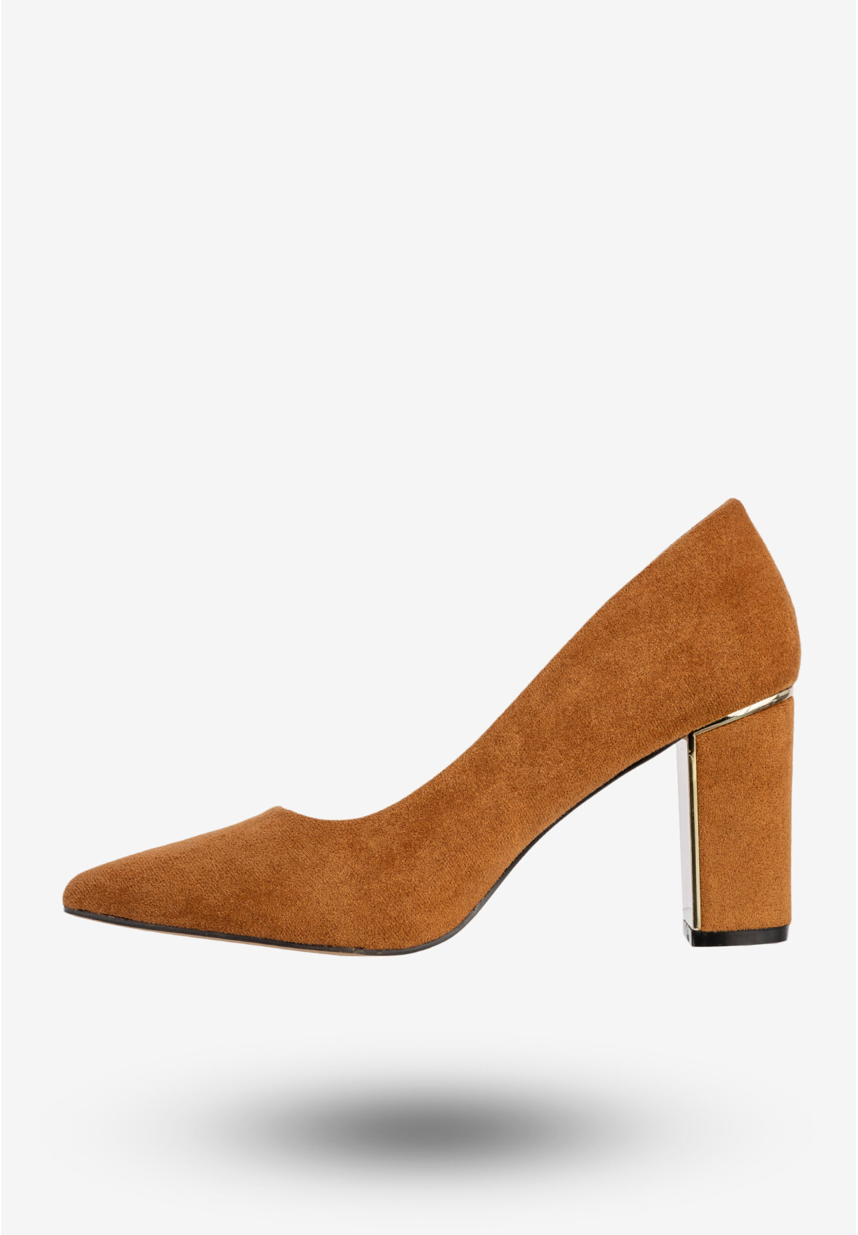 Czółenka Damskie Buty Na Słupku Eleganckie Camel Goodin GD-OG-100