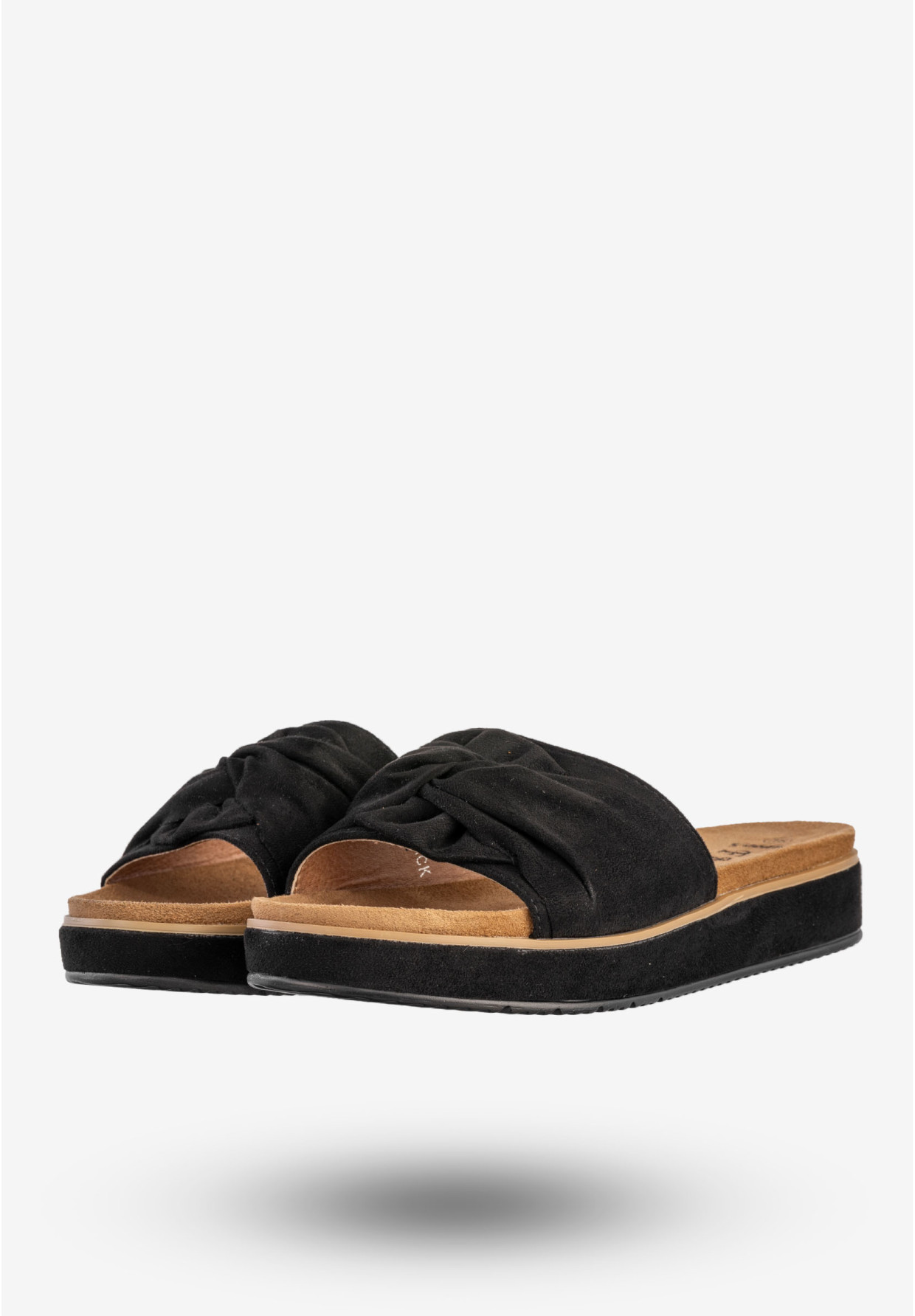 Klapki Damskie Casual Buty Na Co Dzień Letnie Czarne Goodin GD-OD-13