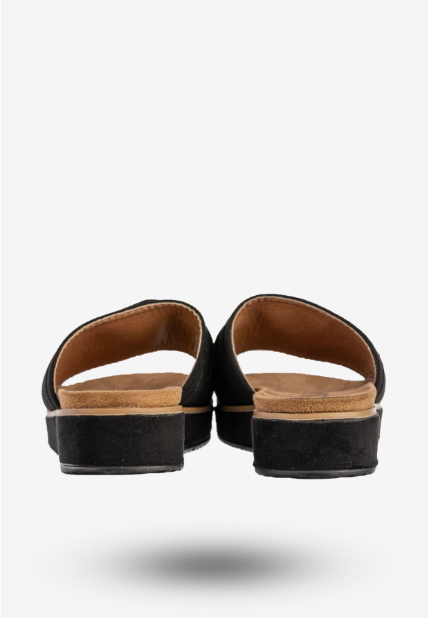 Klapki Damskie Casual Buty Na Co Dzień Letnie Czarne Goodin GD-OD-13