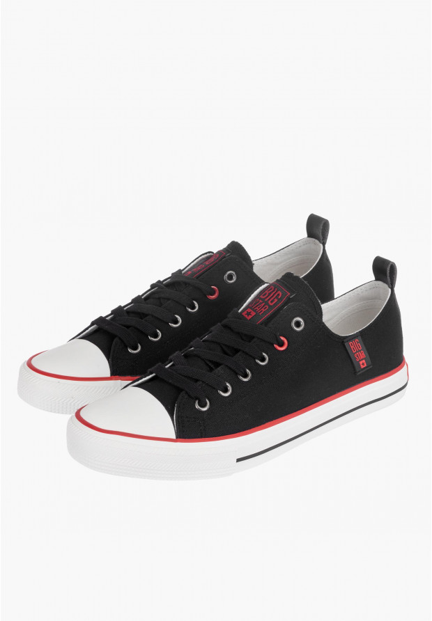 Trampki Męskie Big Star Czarne JJ174061