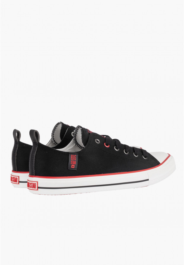 Trampki Męskie Big Star Czarne JJ174061
