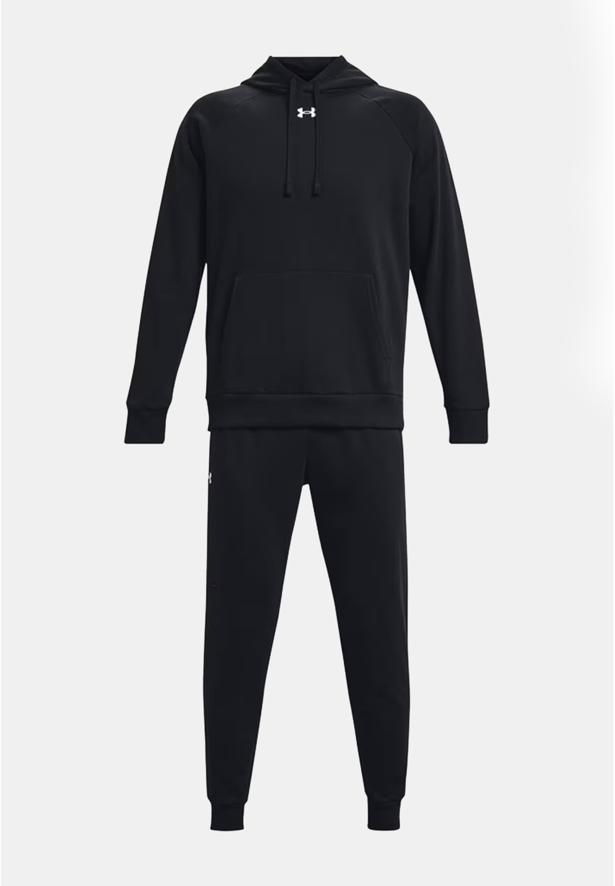 Zestaw dresowy Męski Set Under Armour Sportowy Slim Fit Czarny 1379768-001