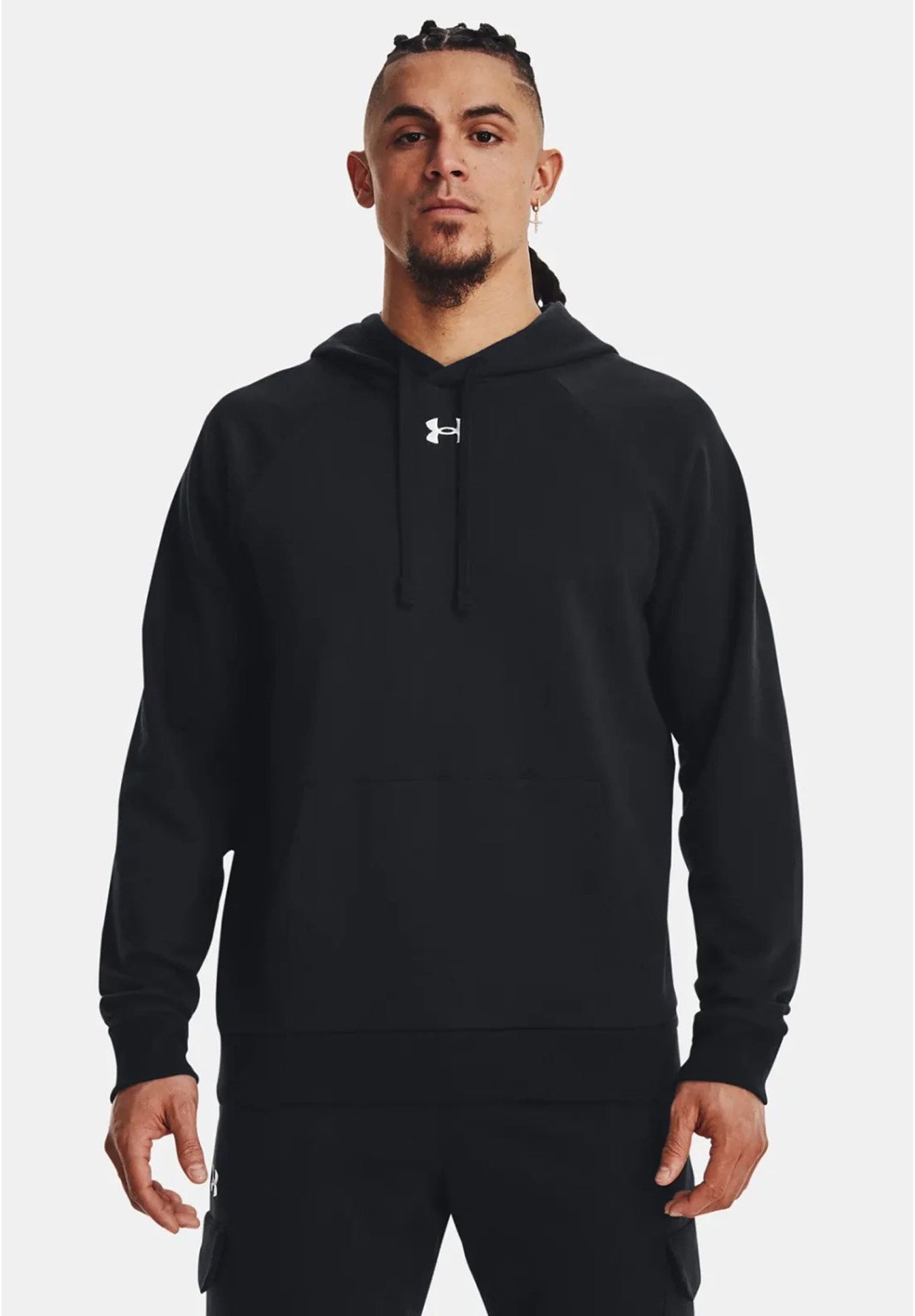 Bluza Męska Under Armour Sportowa Regular Czarna 1379757