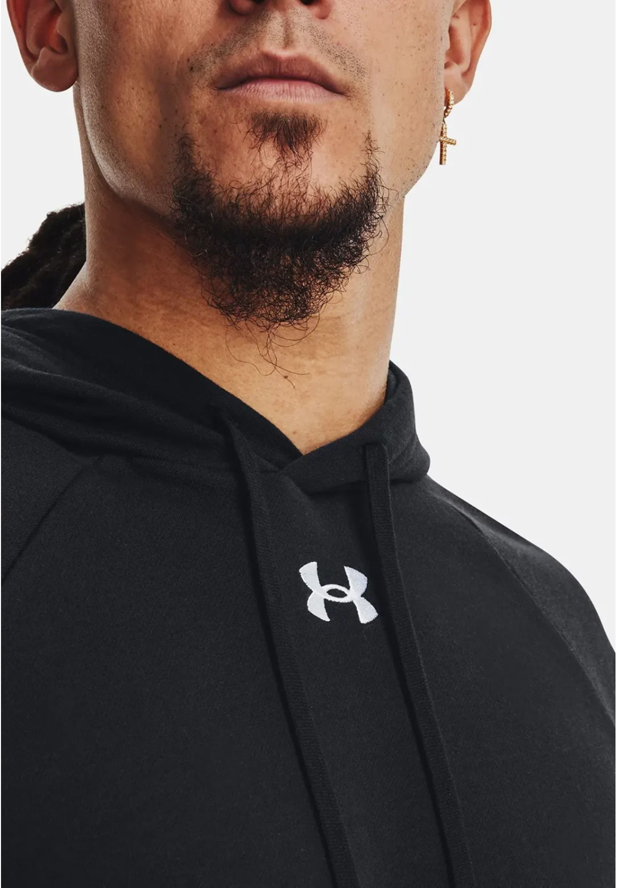 Bluza Męska Under Armour Sportowa Regular Czarna 1379757