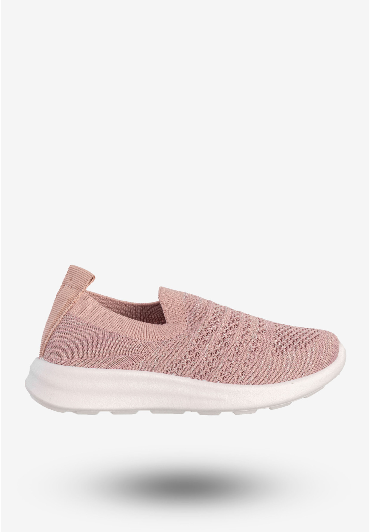 Sneakersy Dziewczęce Wsuwane Buty Sportowe Różowe Apawwa Z31
