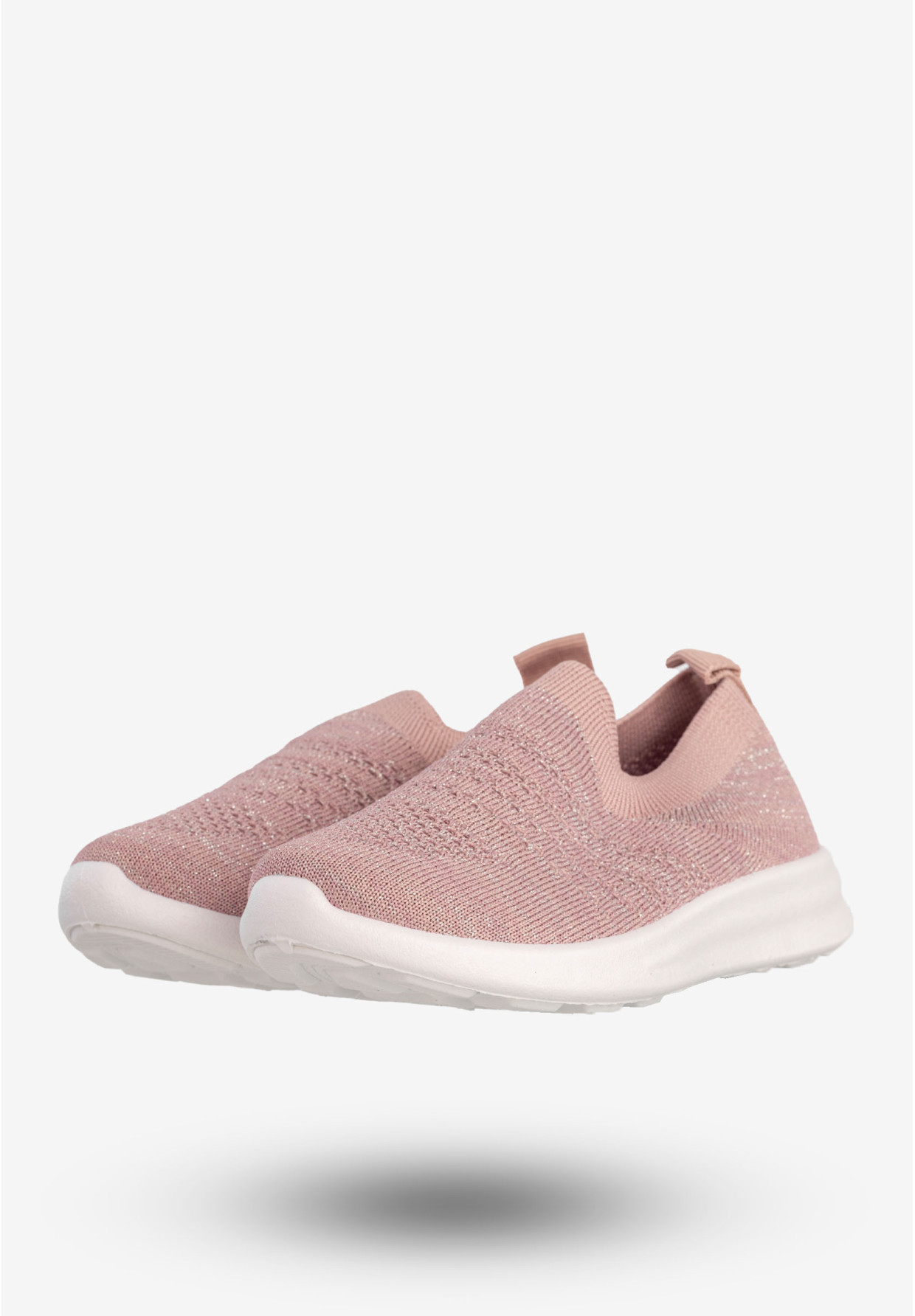 Sneakersy Dziewczęce Wsuwane Buty Sportowe Różowe Apawwa Z31