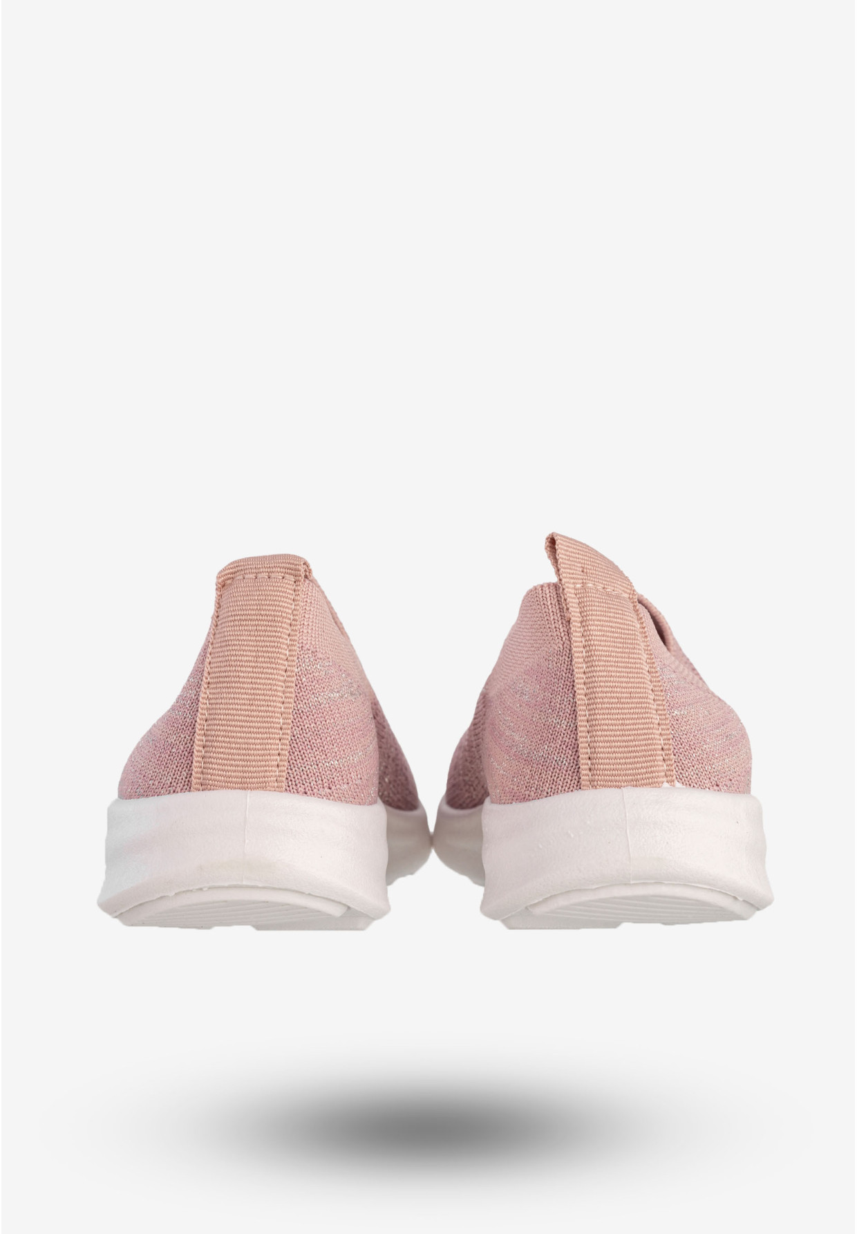 Sneakersy Dziewczęce Wsuwane Buty Sportowe Różowe Apawwa Z31