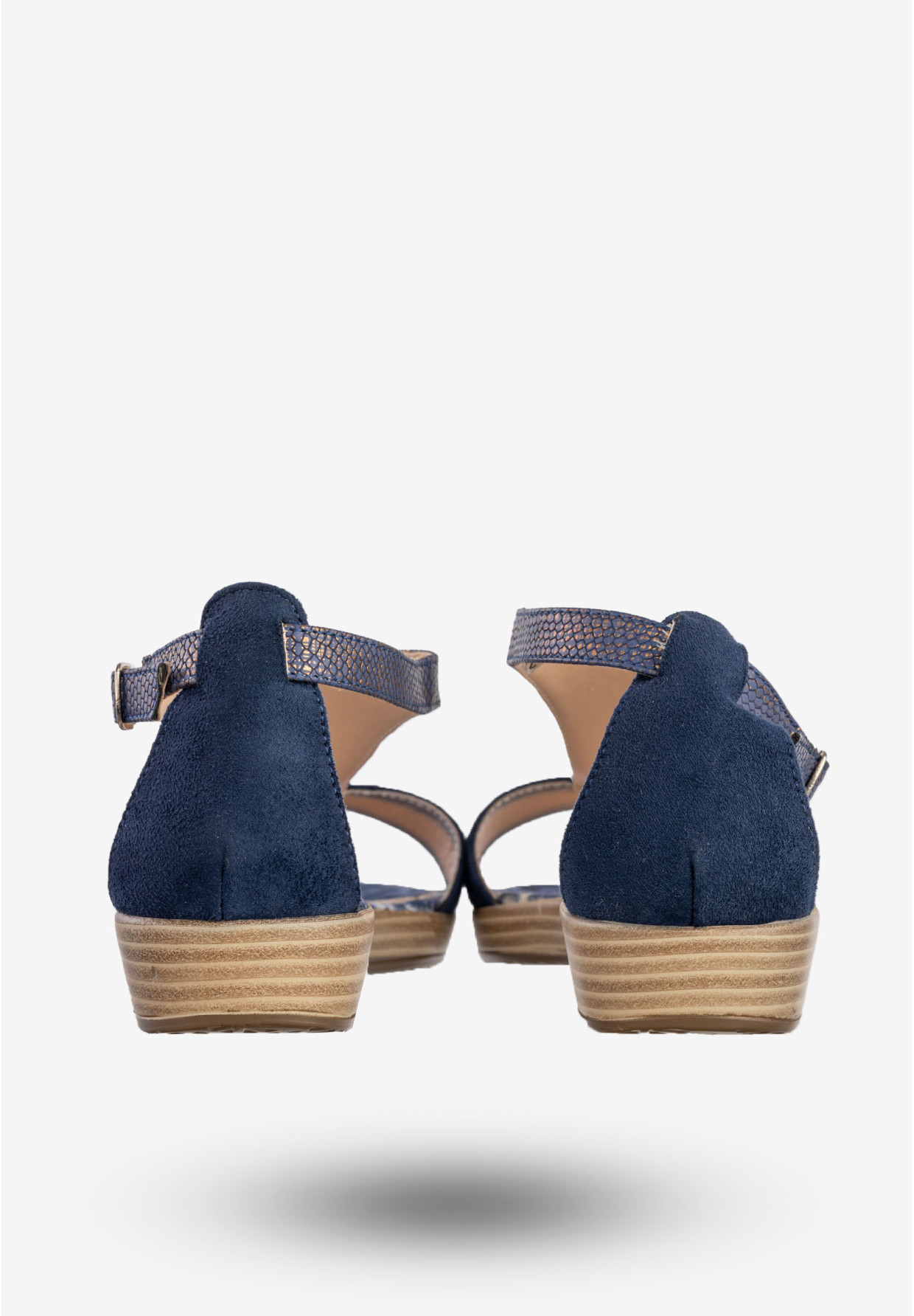 Sandały Damskie BIG STAR Ekoskóra Buty Letnie Granatowe U274298
