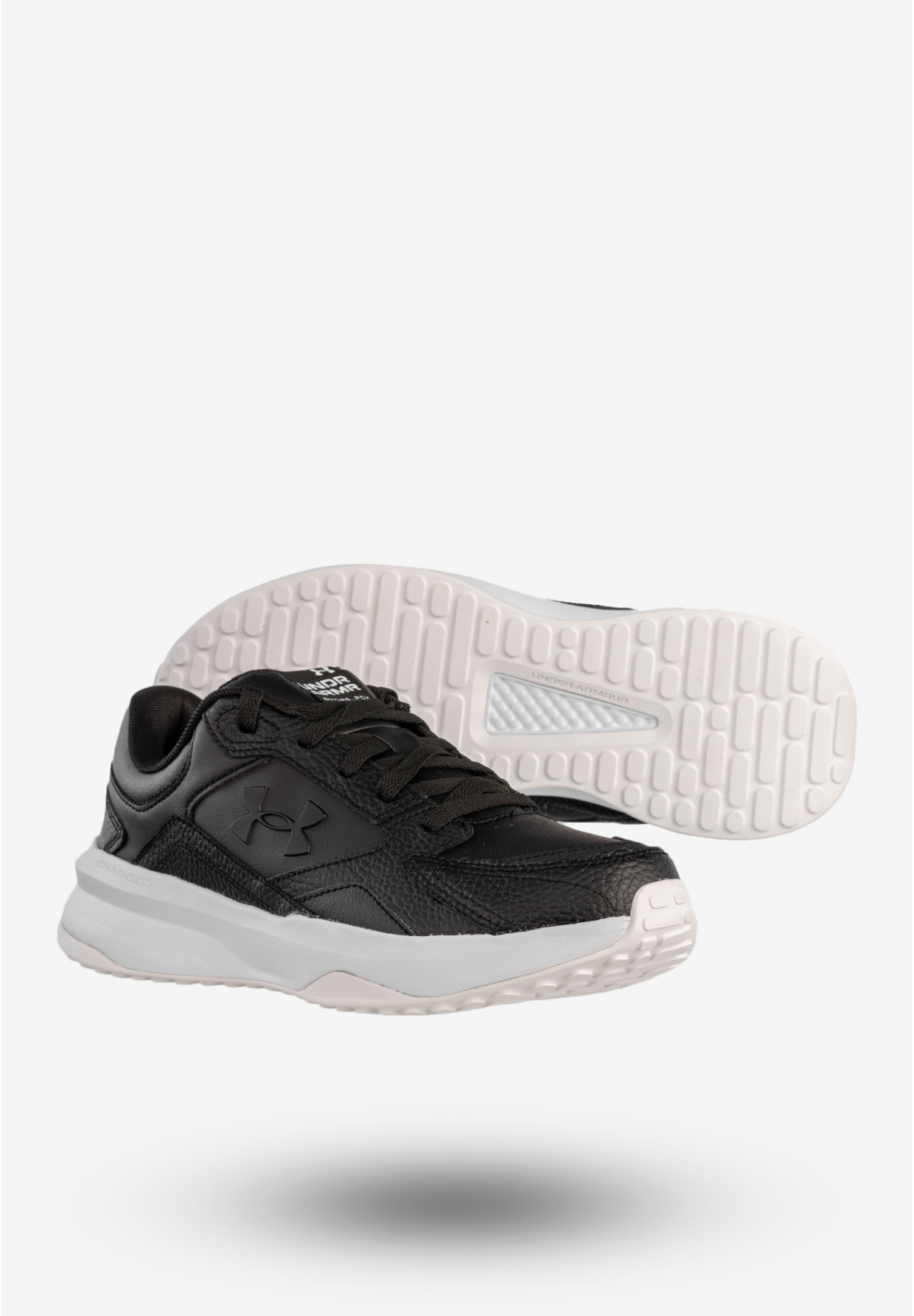 Sneakersy Męskie Under Armour Buty Sportowe Czarne UA Edge LTHR