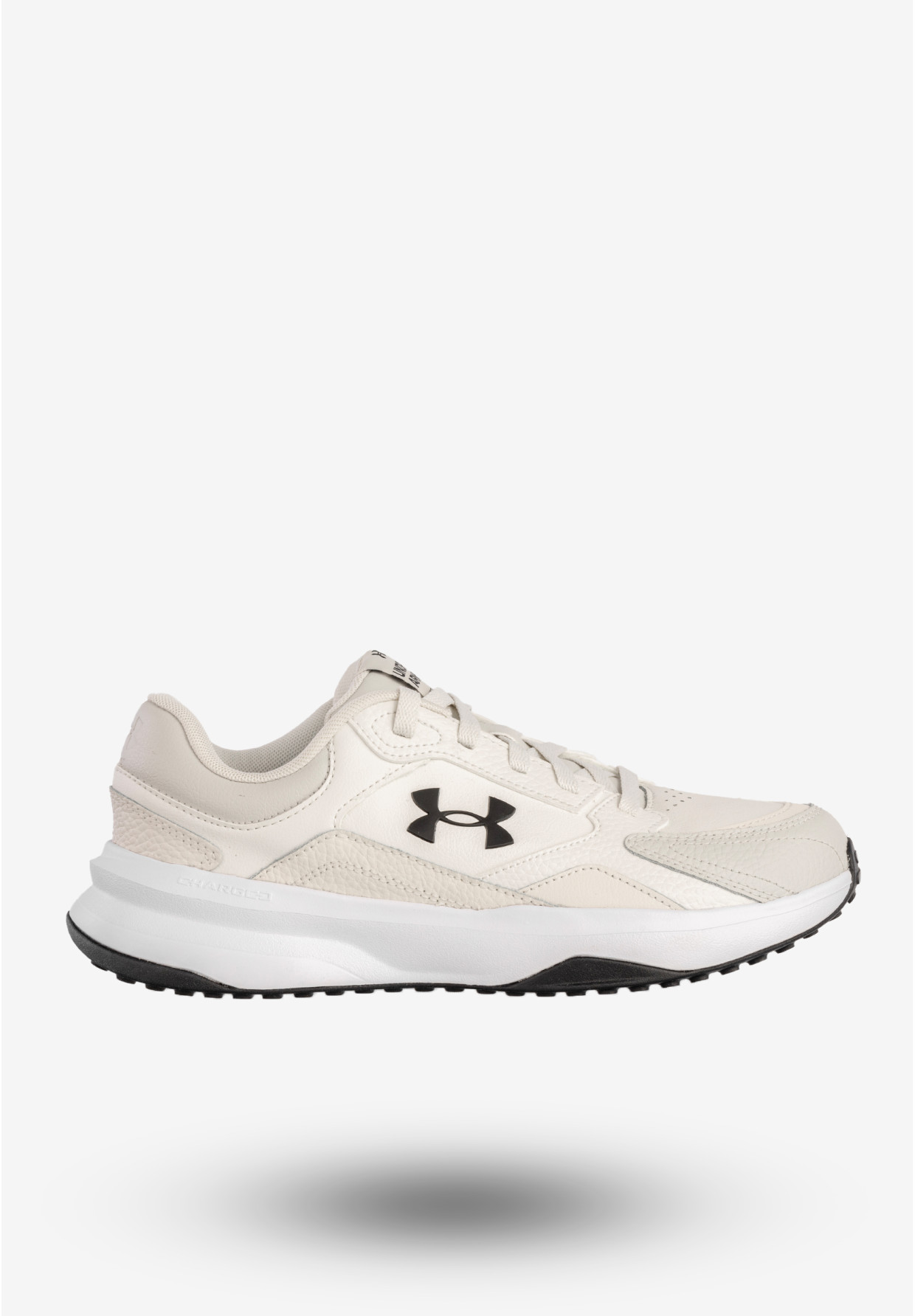 Sneakersy Męskie Under Armour Buty Sportowe Beżowe UA Edge LTHR