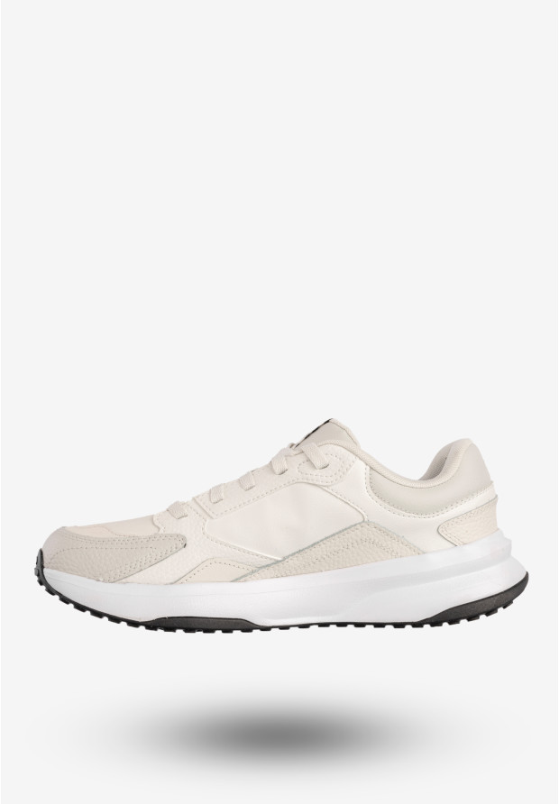 Sneakersy Męskie Under Armour Buty Sportowe Beżowe UA Edge LTHR