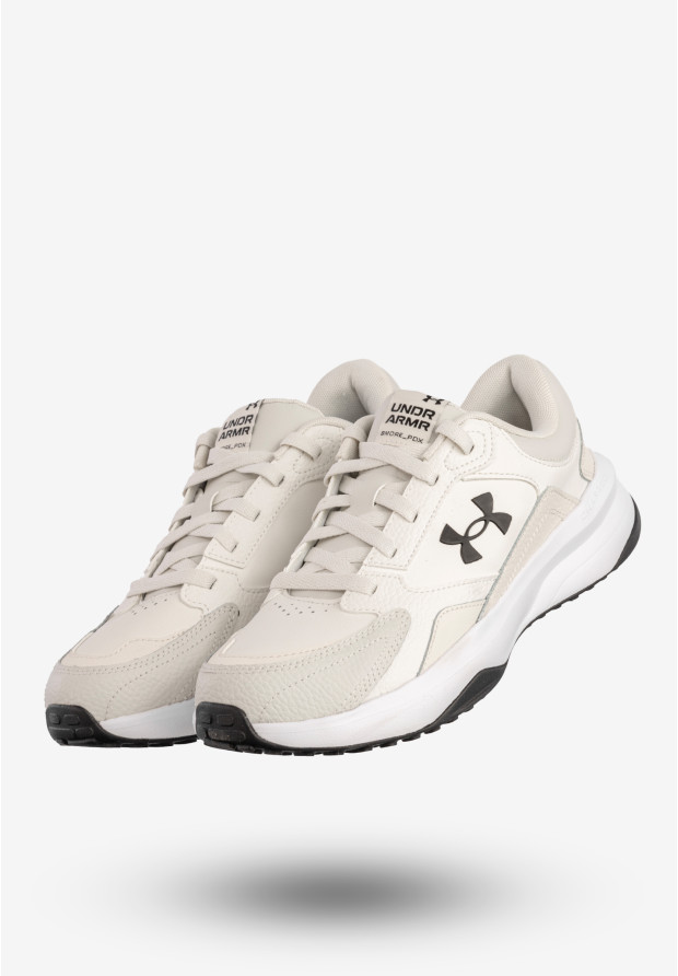 Sneakersy Męskie Under Armour Buty Sportowe Beżowe UA Edge LTHR