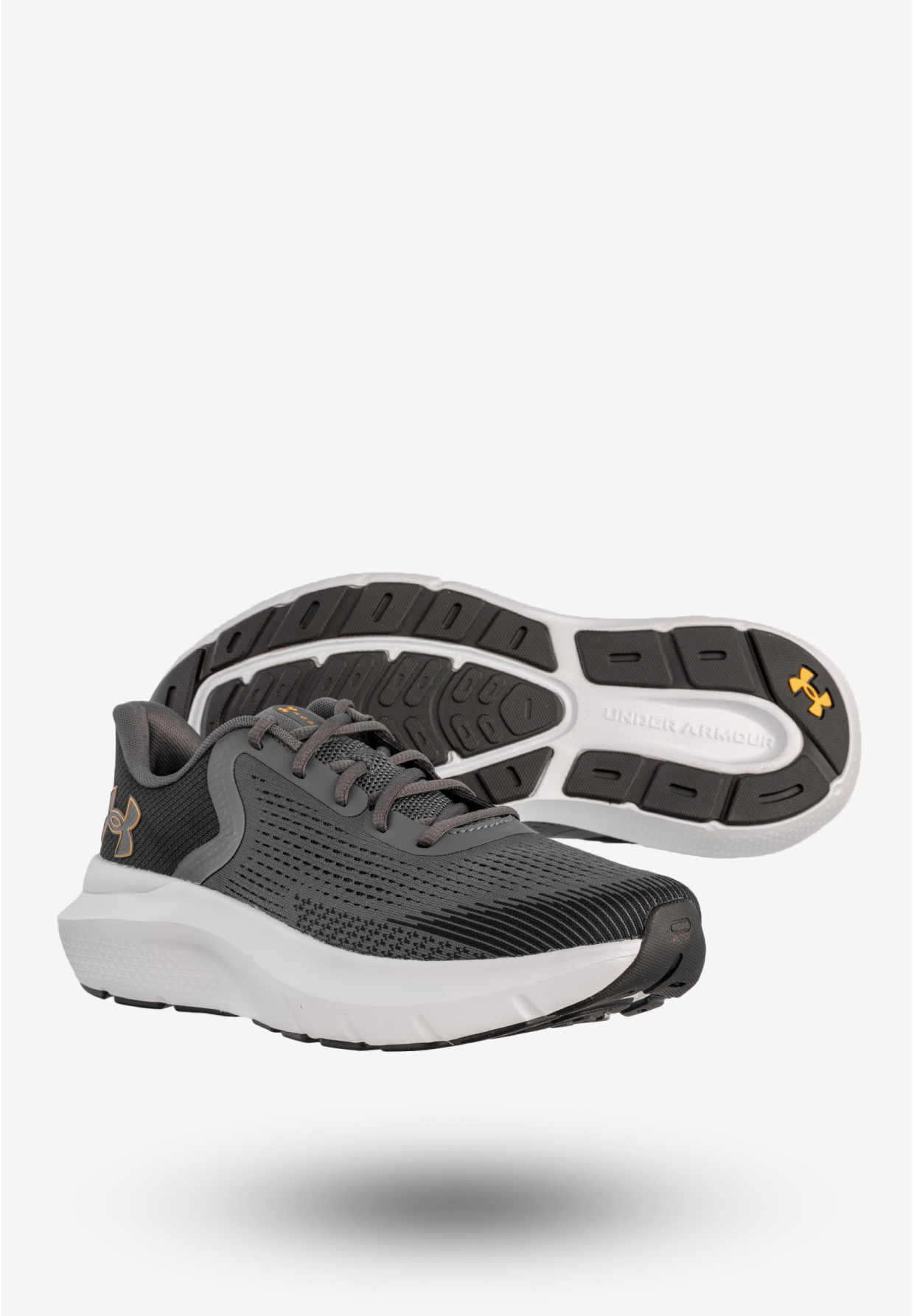 Sneakersy Męskie Under Armour Buty Sportowe Szare UA Charged Rogue 5
