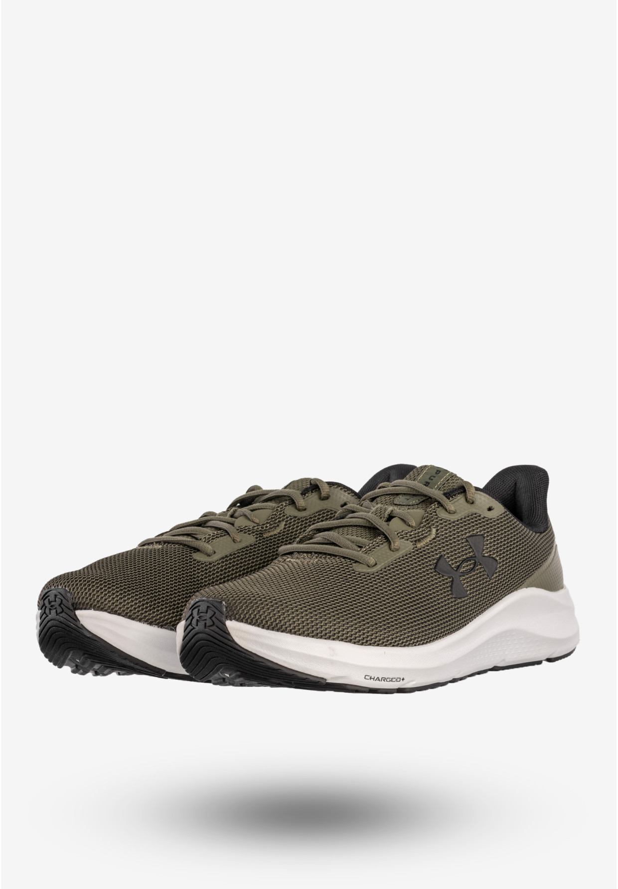 Sneakersy Męskie Under Armour Buty Sportowe Zielone UA Charged Pursuit 4