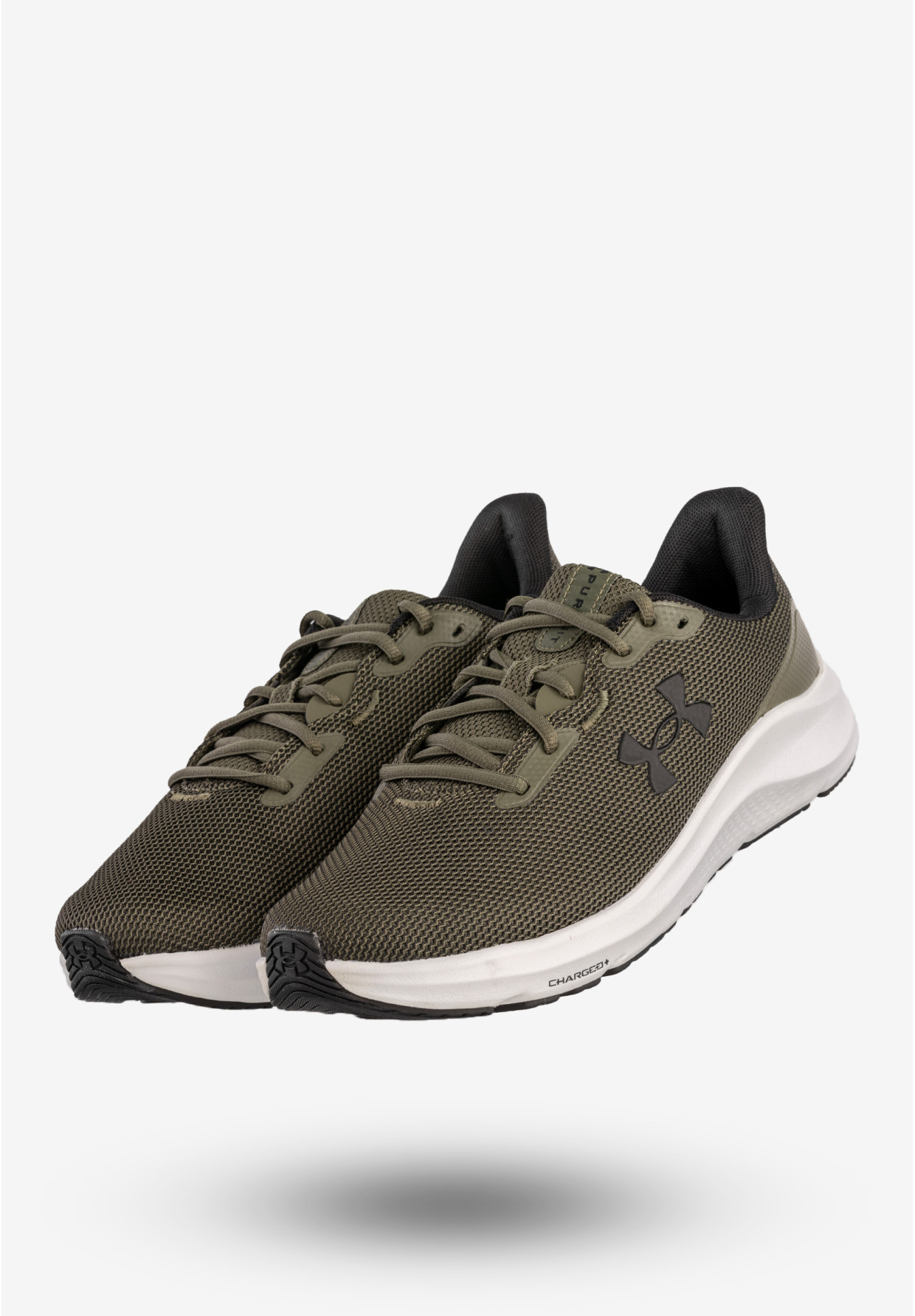 Sneakersy Męskie Under Armour Buty Sportowe Zielone UA Charged Pursuit 4