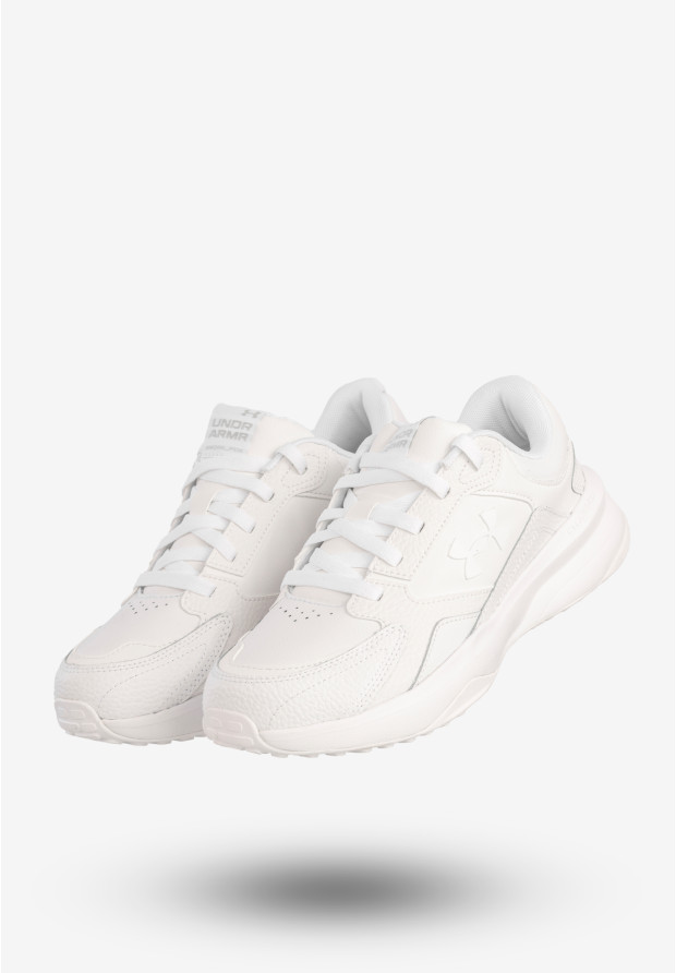Sneakersy Męskie Under Armour Buty Sportowe Białe UA Edge LTHR