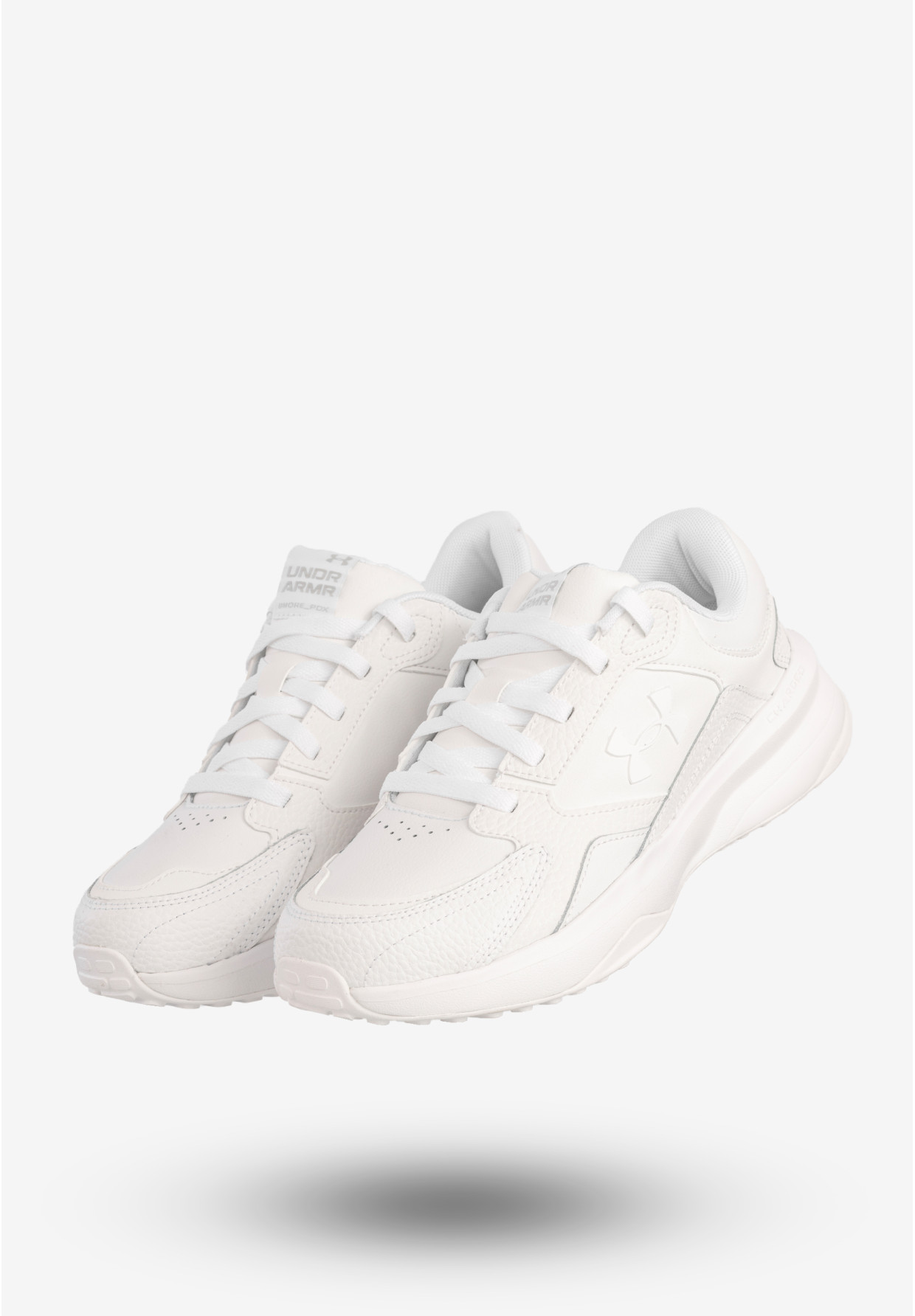 Sneakersy Męskie Under Armour Buty Sportowe Białe UA Edge LTHR