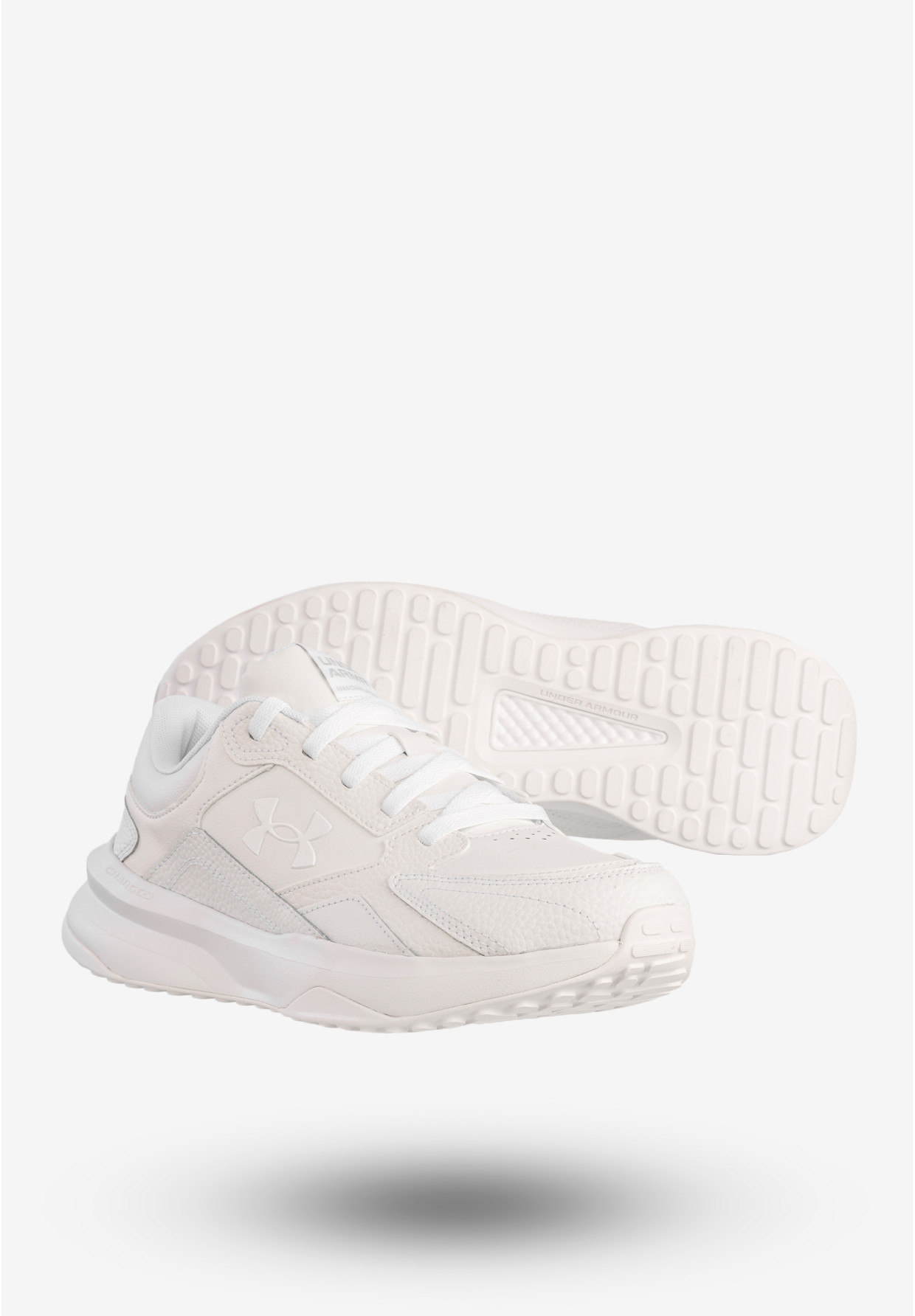 Sneakersy Męskie Under Armour Buty Sportowe Białe UA Edge LTHR