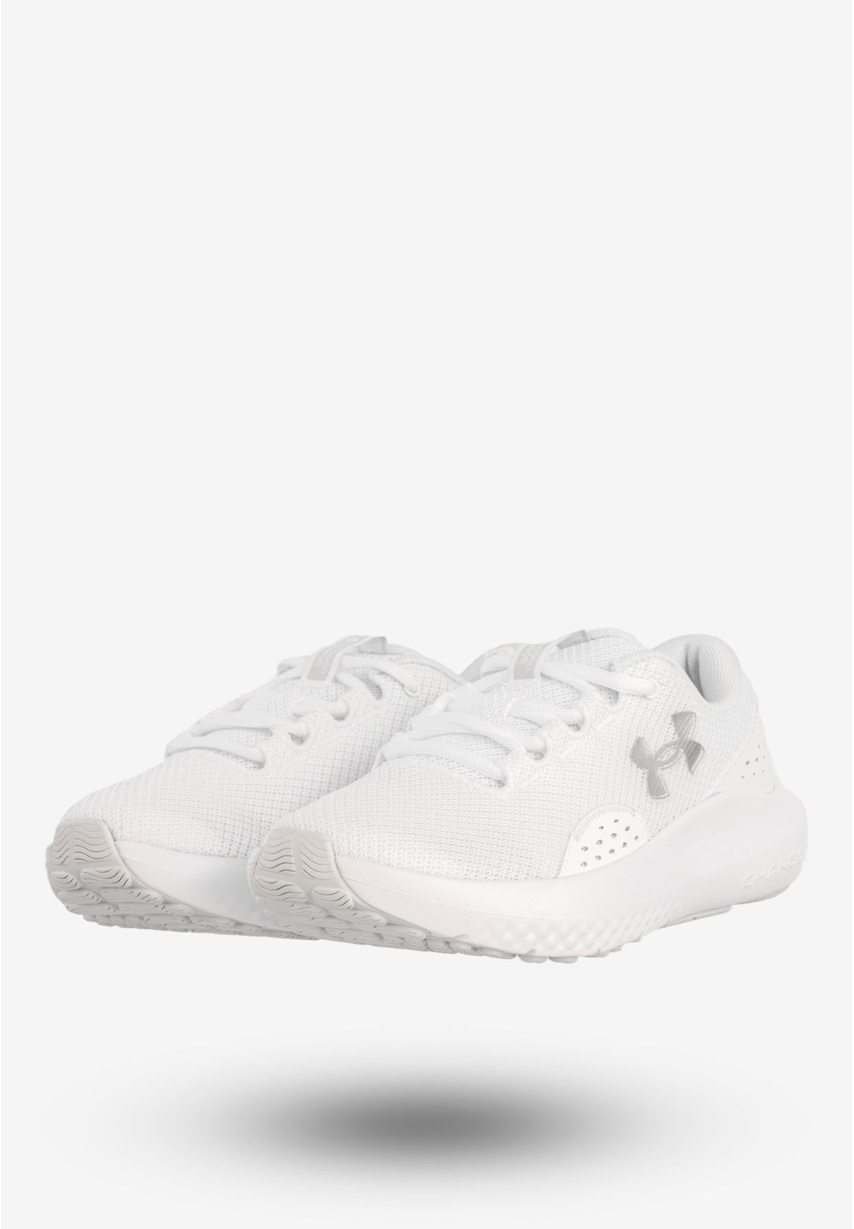 Sneakersy Damskie Under Armour Buty Sportowe Białe UA W Charged Surge 4