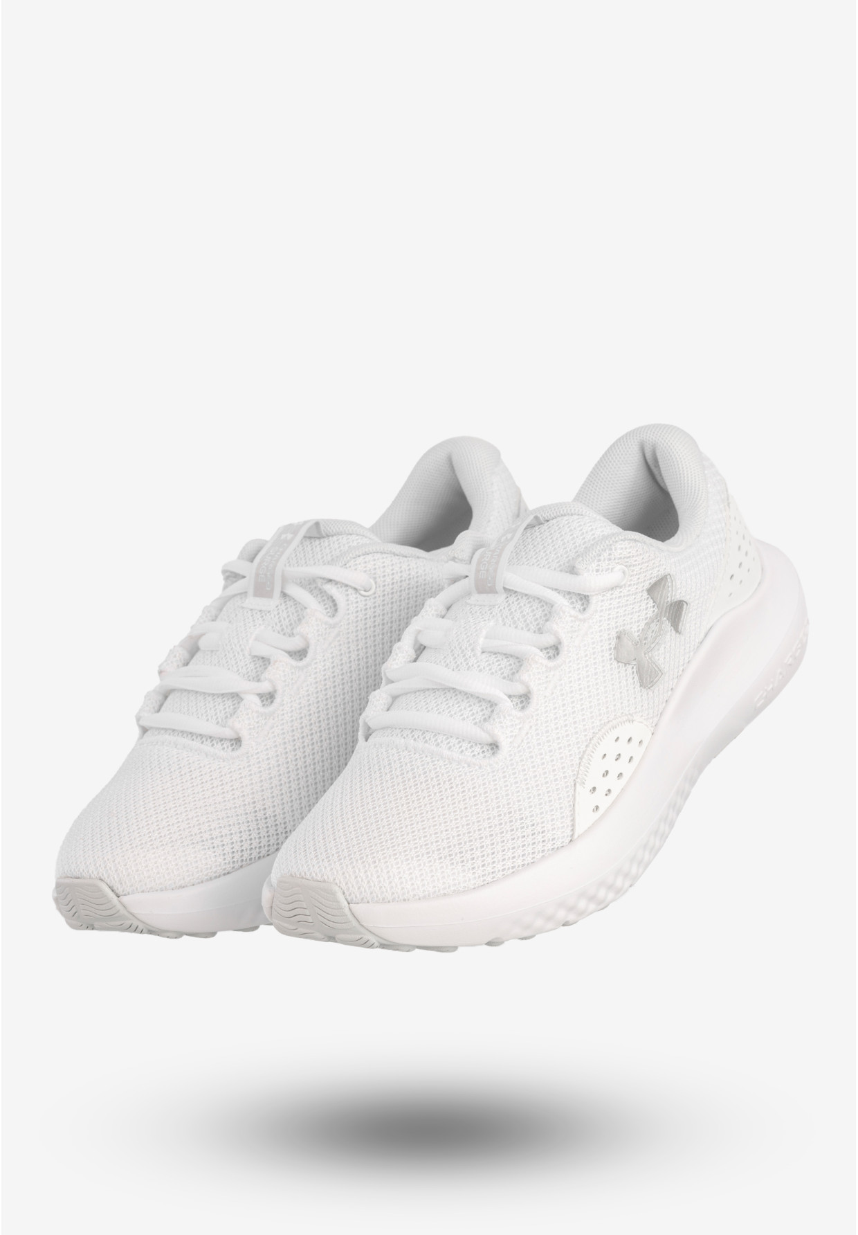 Sneakersy Damskie Under Armour Buty Sportowe Białe UA W Charged Surge 4