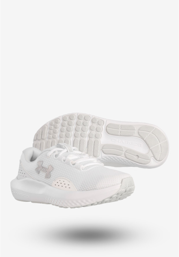 Sneakersy Damskie Under Armour Buty Sportowe Białe UA W Charged Surge 4