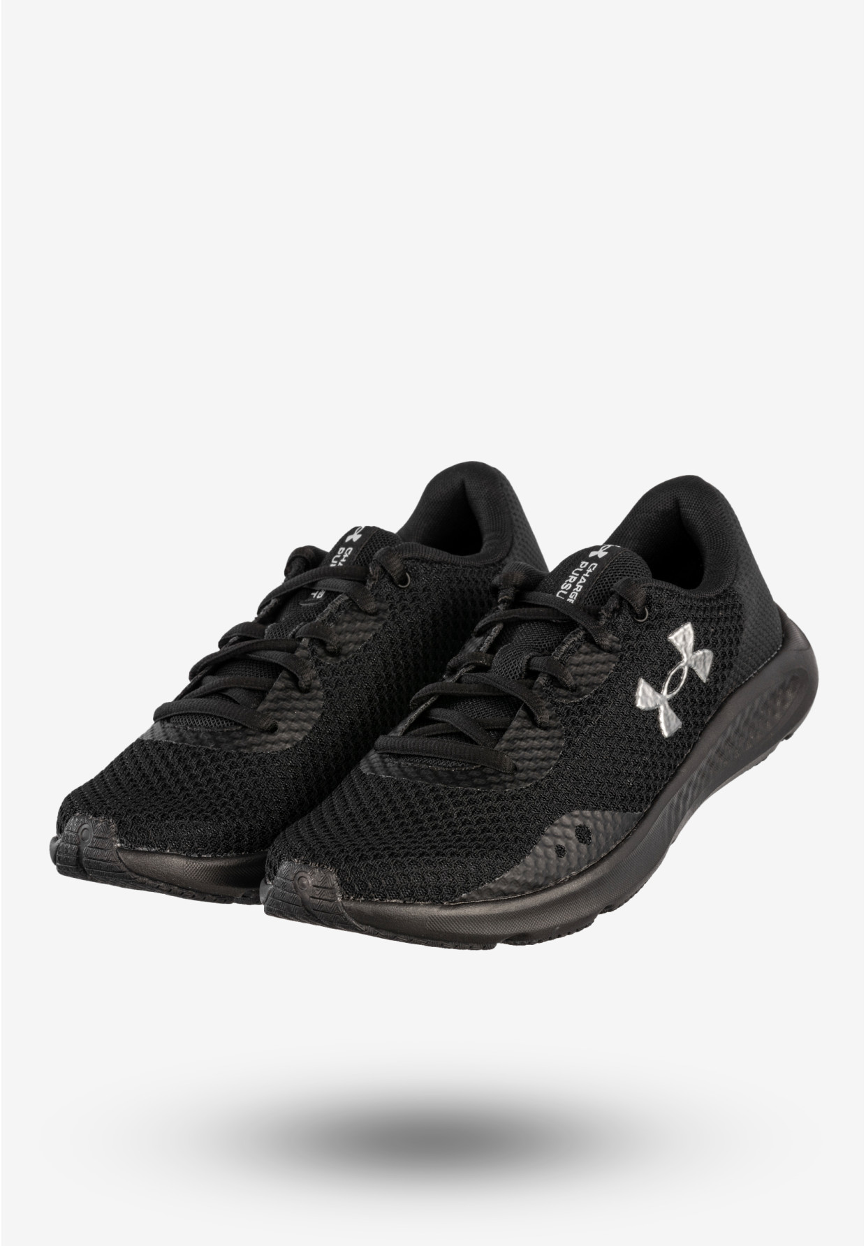 Sneakersy Damskie Under Armour Buty Sportowe Czarne UA W Charged Pursuit 3