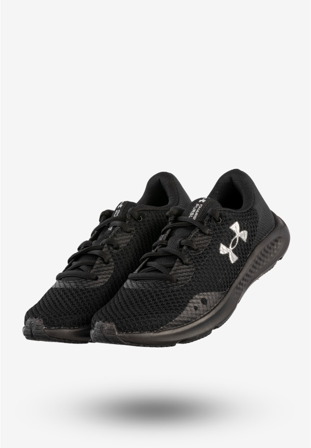 Sneakersy Damskie Under Armour Buty Sportowe Czarne UA W Charged Pursuit 3
