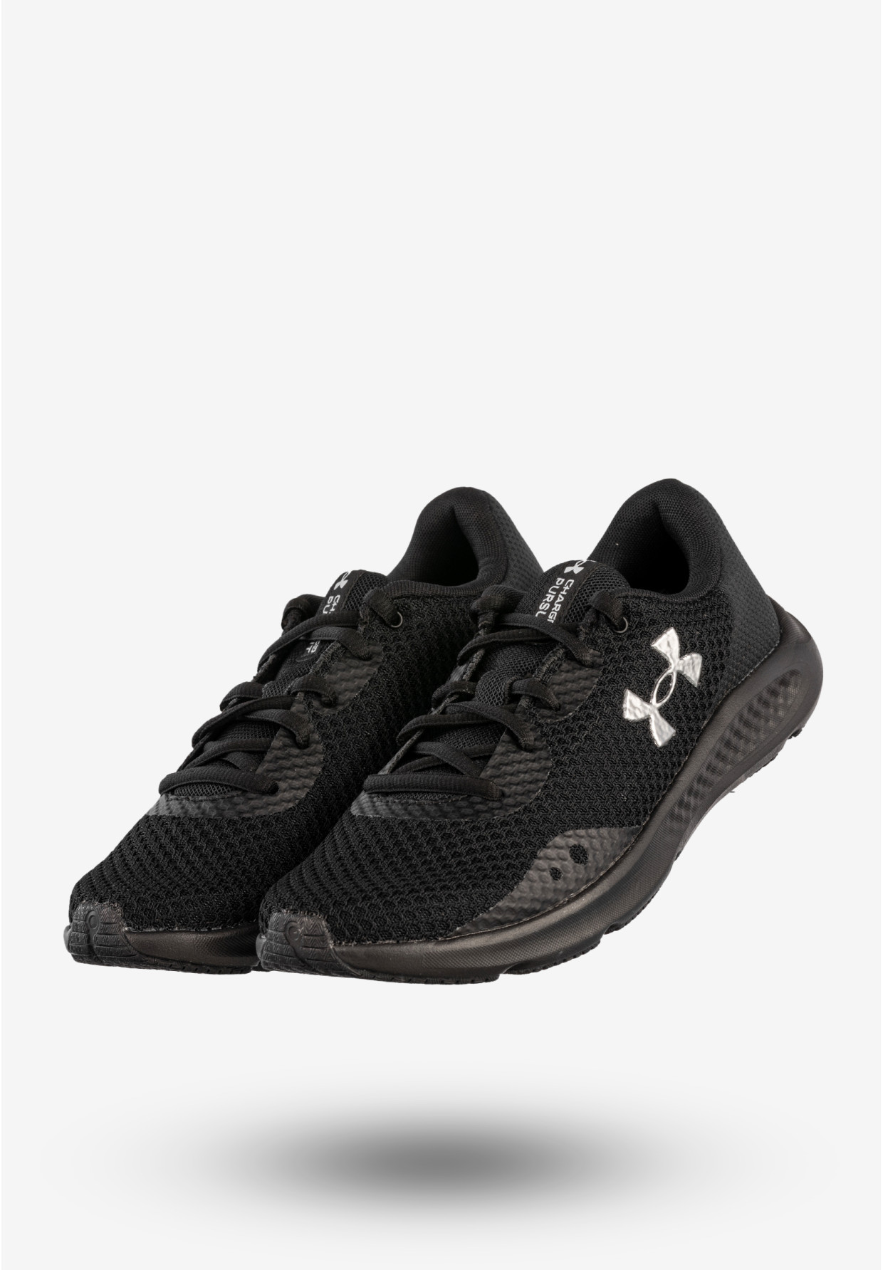 Sneakersy Damskie Under Armour Buty Sportowe Czarne UA W Charged Pursuit 3