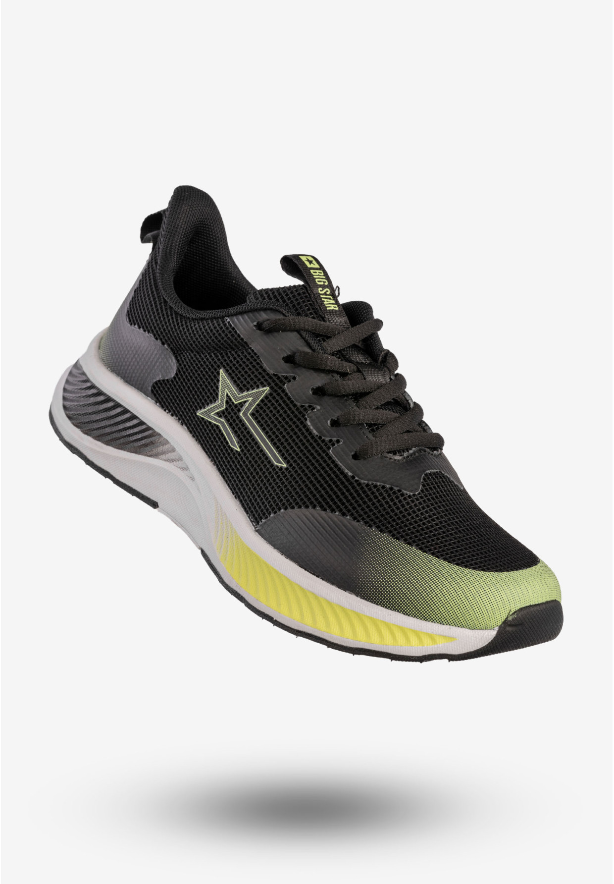 Sneakersy Damskie Big Star Buty Sportowe Memory Foam System Czarne NN274300