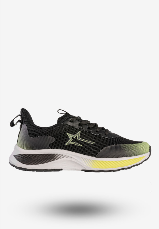 Sneakersy Damskie Big Star Buty Sportowe Memory Foam System Czarne NN274300