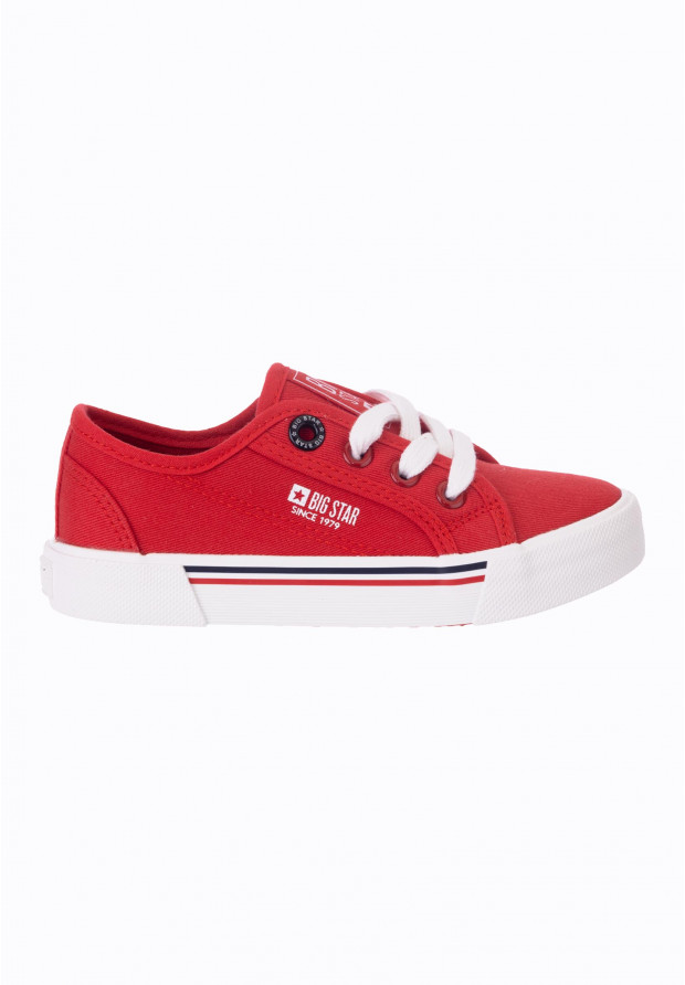 Trampki Dziecięce Big Star Czerwone JJ374172