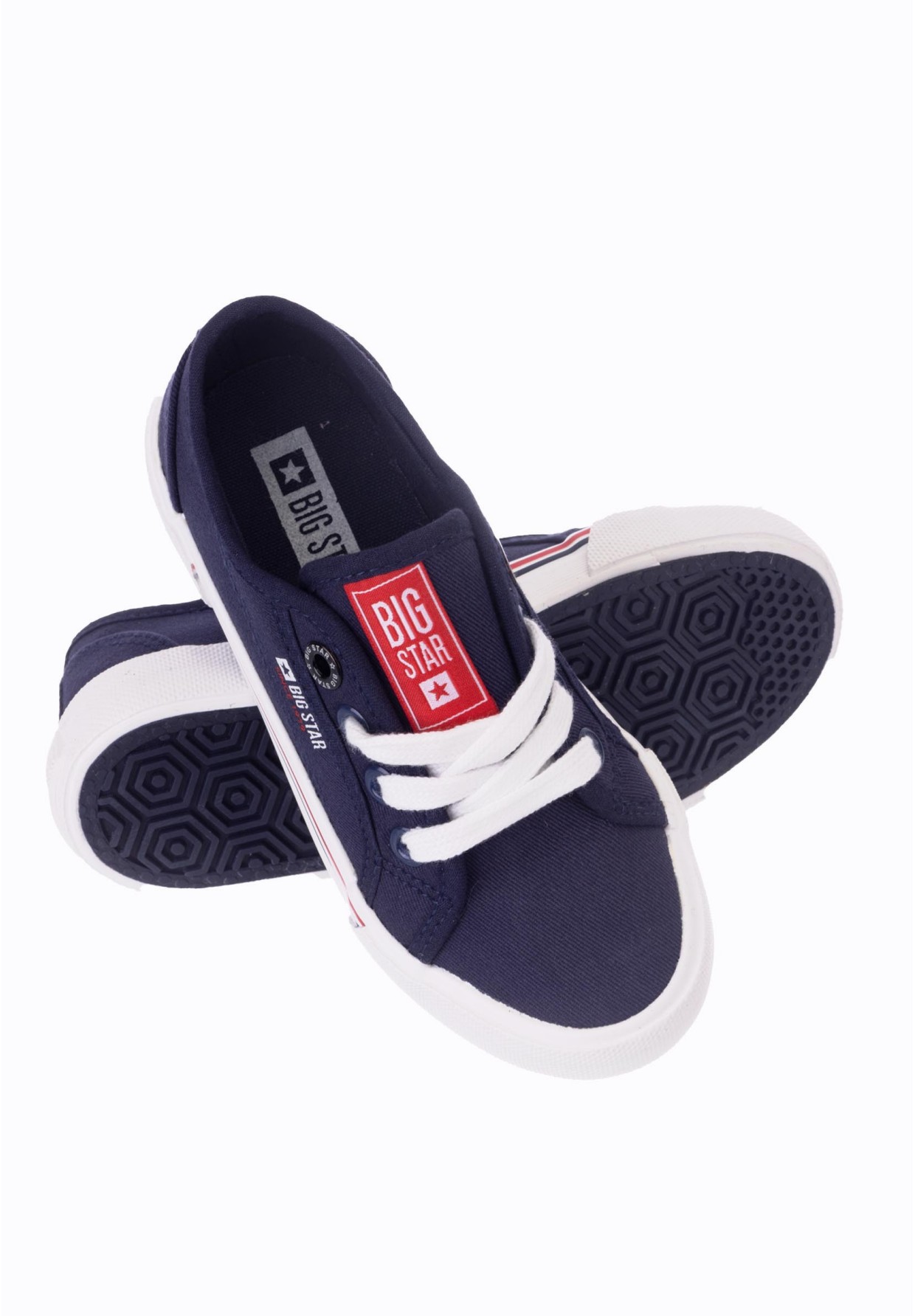 Trampki Dziecięce Big Star Granatowe JJ374173